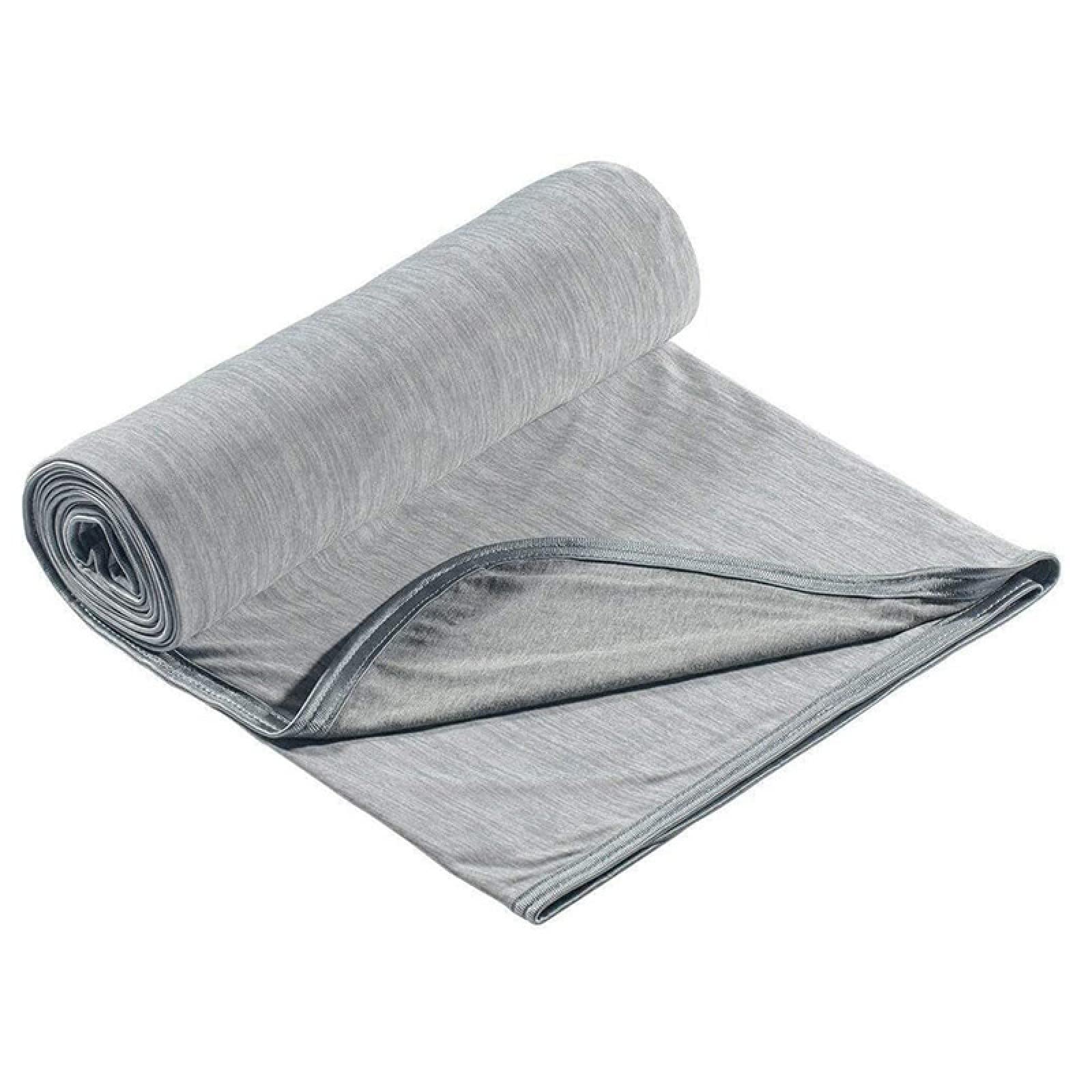Coperta di Raffreddamento Estate Leggera Coperta Fresca Tessuto Rimani Fresco al Tocco Morbido Anti-allergia Leggera,Blue-180X200cm (Grigio 180X200cm)