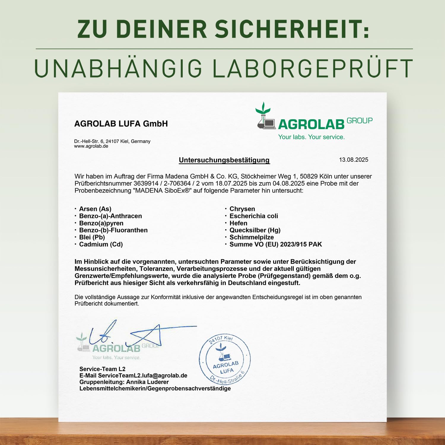MADENA SiboEx Darmbakterien-Komplex ohne lösliche Ballaststoffe, 60 Kapseln mit 10 Bakterienstämmen (20 Mrd.) inkl. Bacillus coagulans, subtilis & clausii und L-Glutamin, vegan