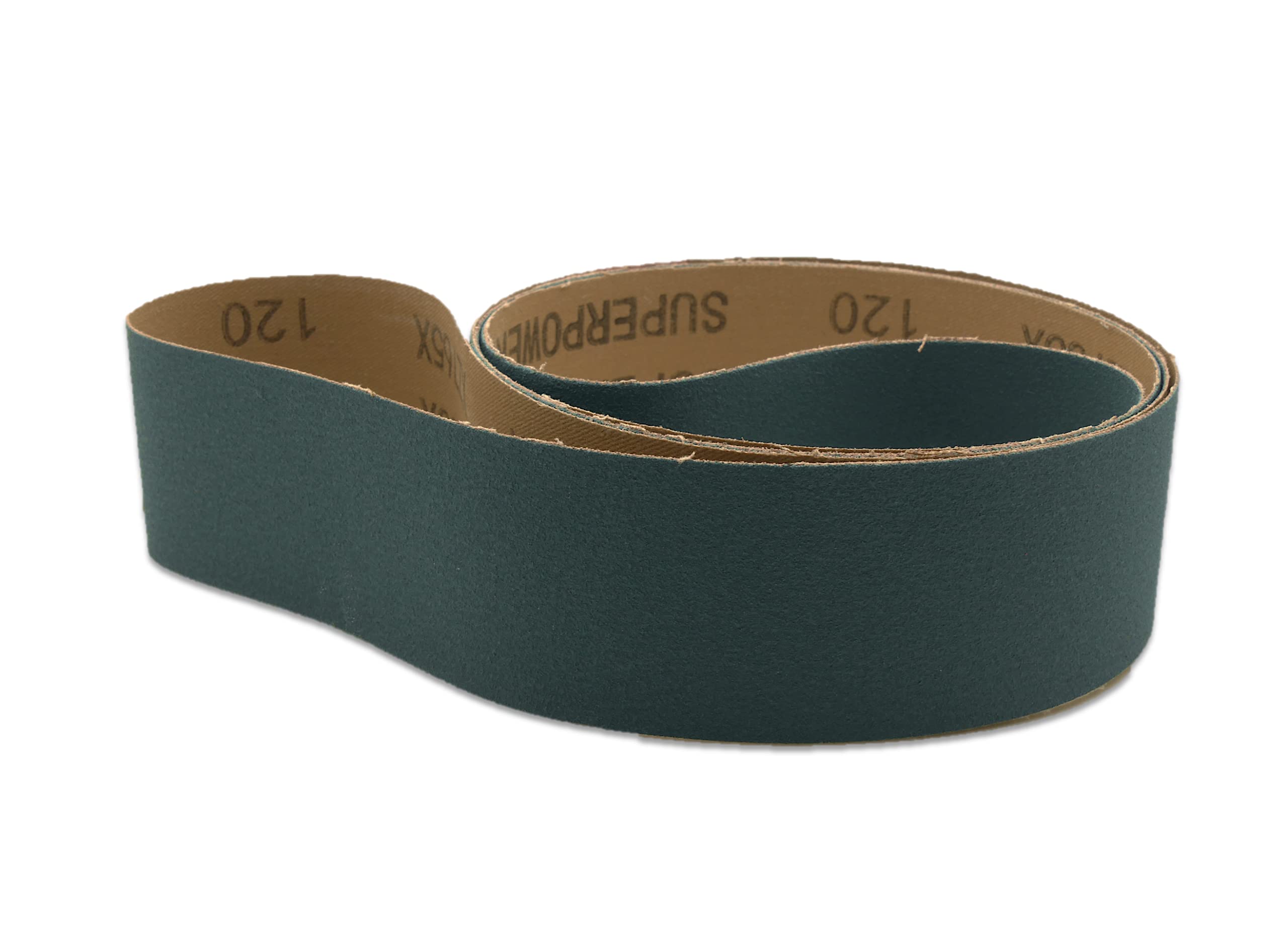 50mm x 1830mm 2" x 72" Sanding Belts // Zirconia Sanding Belts for Metal // 40, 60, 80 & 120 Mixed Grit Pack of 8