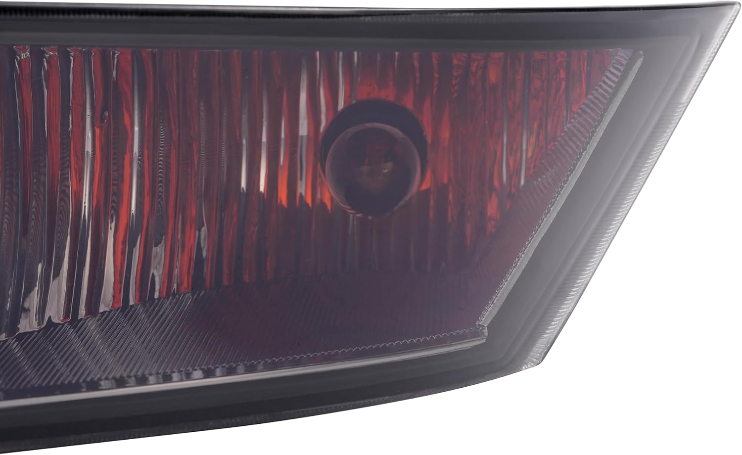 HECASA Fog Lights Compatible with 2007-2013 Cadillac Escalade ESV EXT & 2014 Escalade ESV Replacement for GM2592163 GM2593163 Bumper Lamps Halogen Smoke Lens Driver & Passenger Side