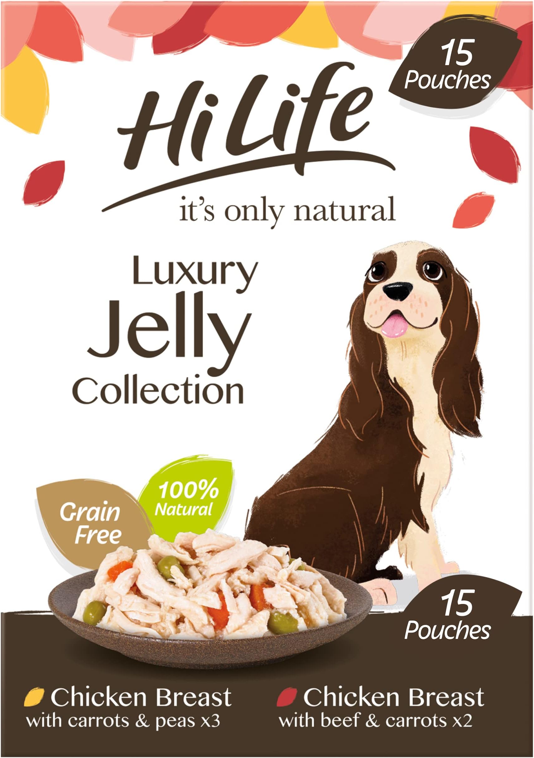 HiLife Banquet Wet Dog Food Flaked Chicken Breast, Rice, Liver
