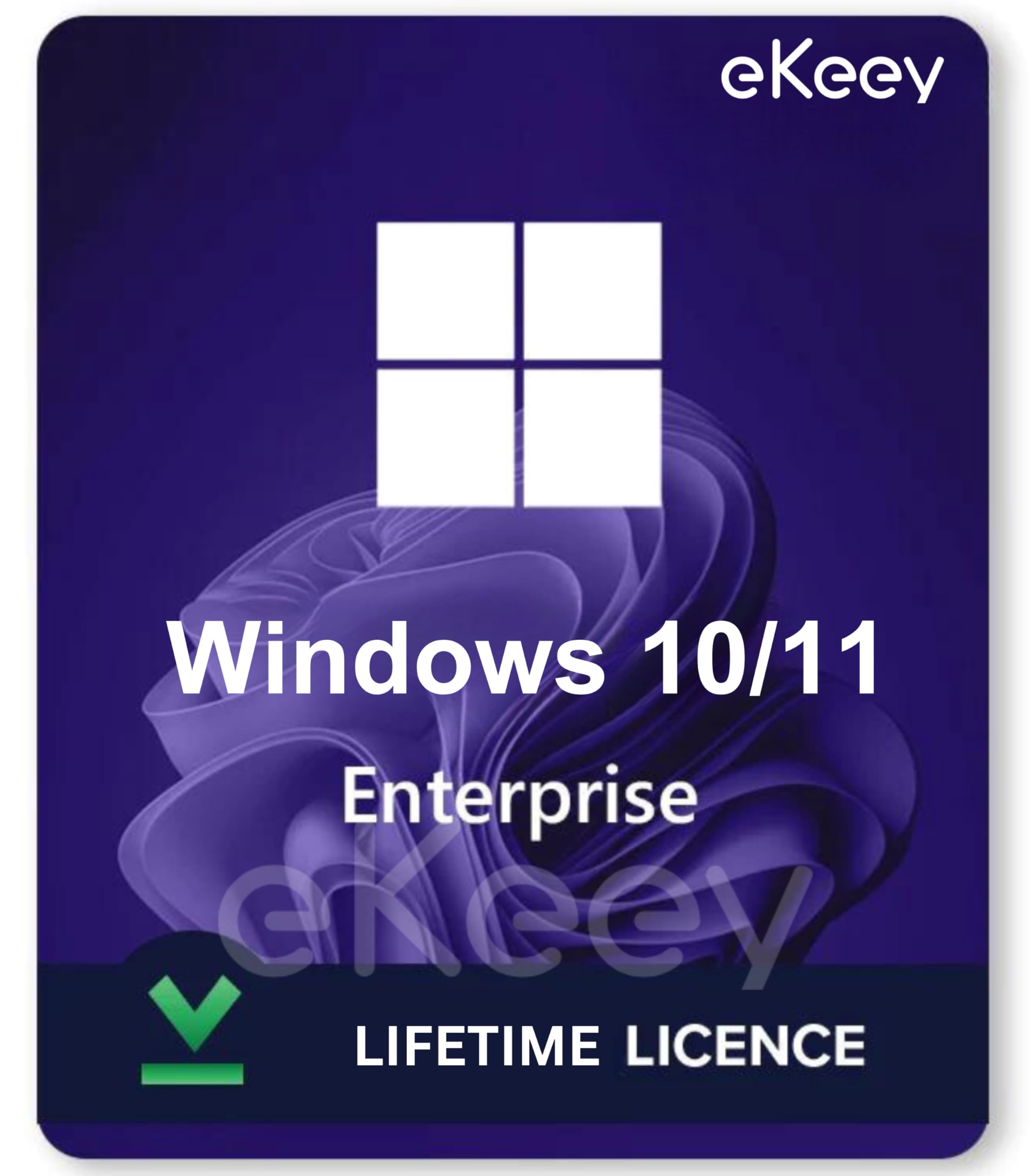 Windows 10/11 Enterprise Product License Key (1 User/PC, Lifetime Validity) 32/64 bit | Unlimited Reinstallations (Quick Delivery)
