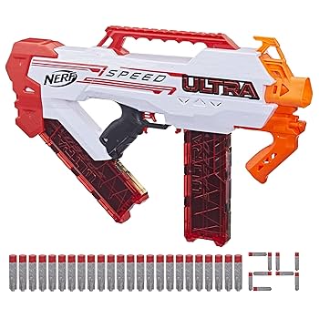NERF Ultra Speed Fully Motorized Blaster, Fastest Firing