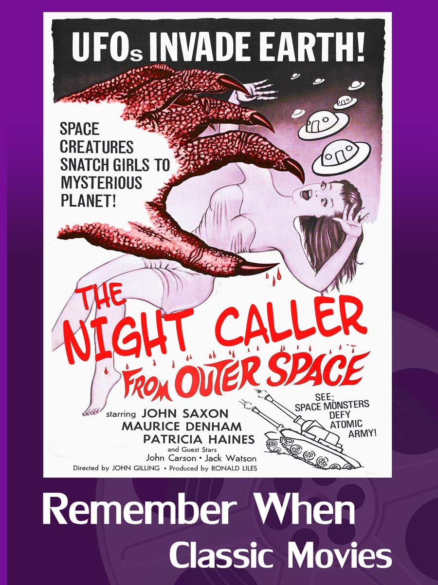 The Night Caller From Outer Space DVD Película Ciencia Ficción USA Coleccionistas Formato Físico