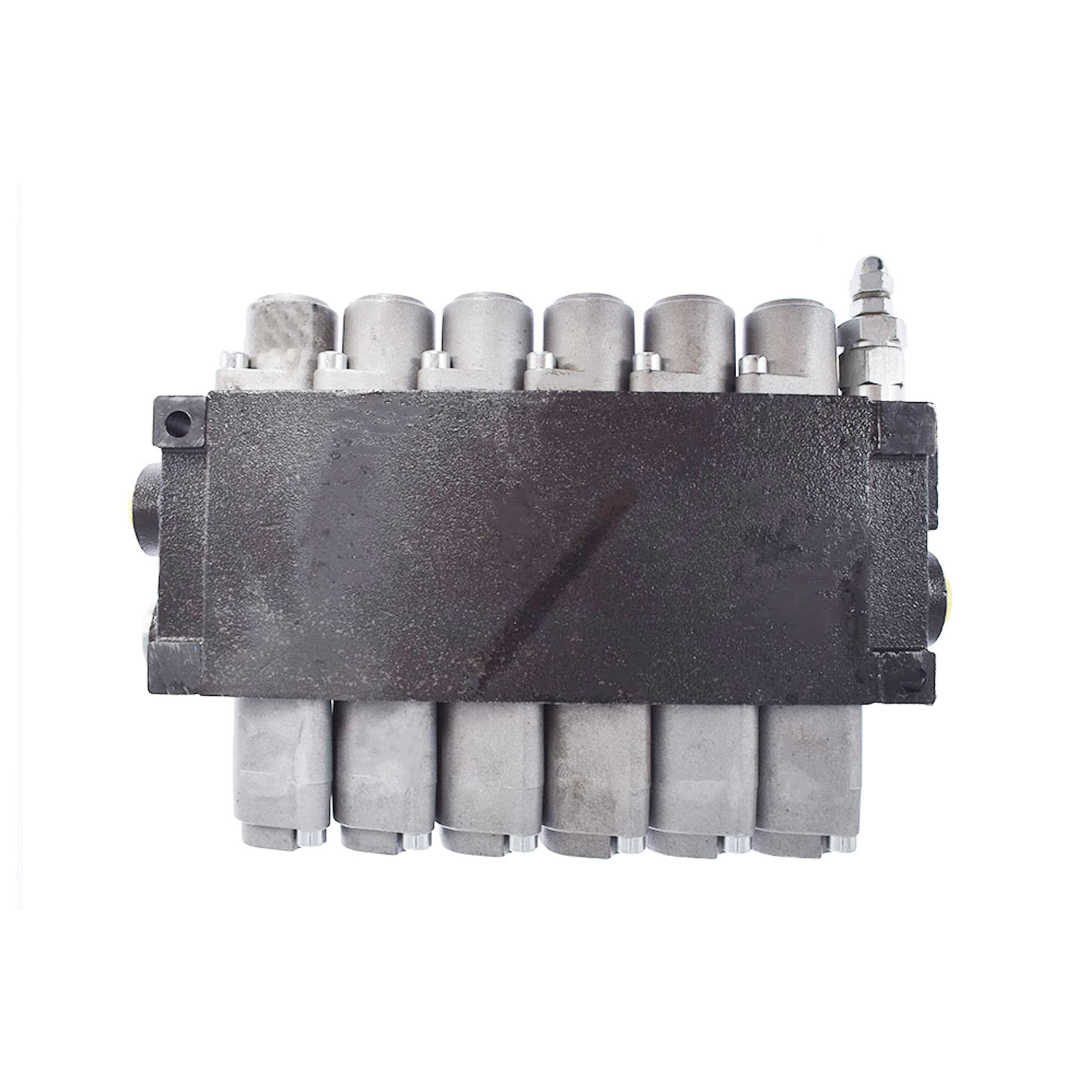 Hydraulikventil, 6 Spulen, 11 gpm, 3600 psi, BSPP-Anschlüsse, einstellbares hydraulisches Wegeventil, passend für Kleintraktoren, Traktoren, Lader