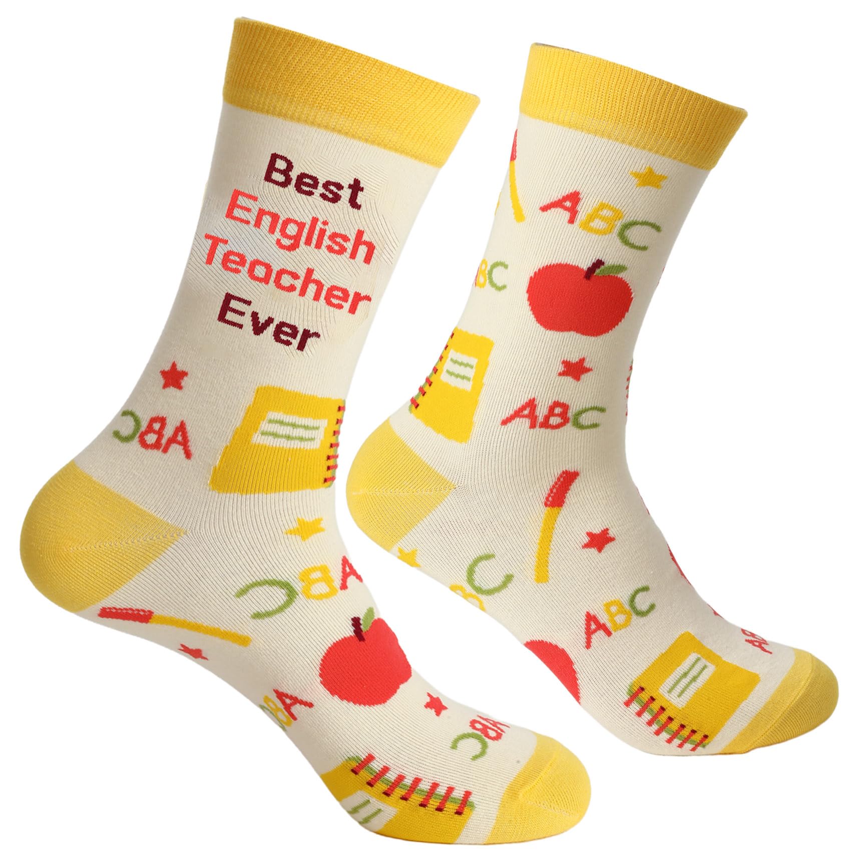 Teacher Appreciation Gifts,Teacher Gifts Socks for Christmas Valentines Back to School Graduation End of Year
