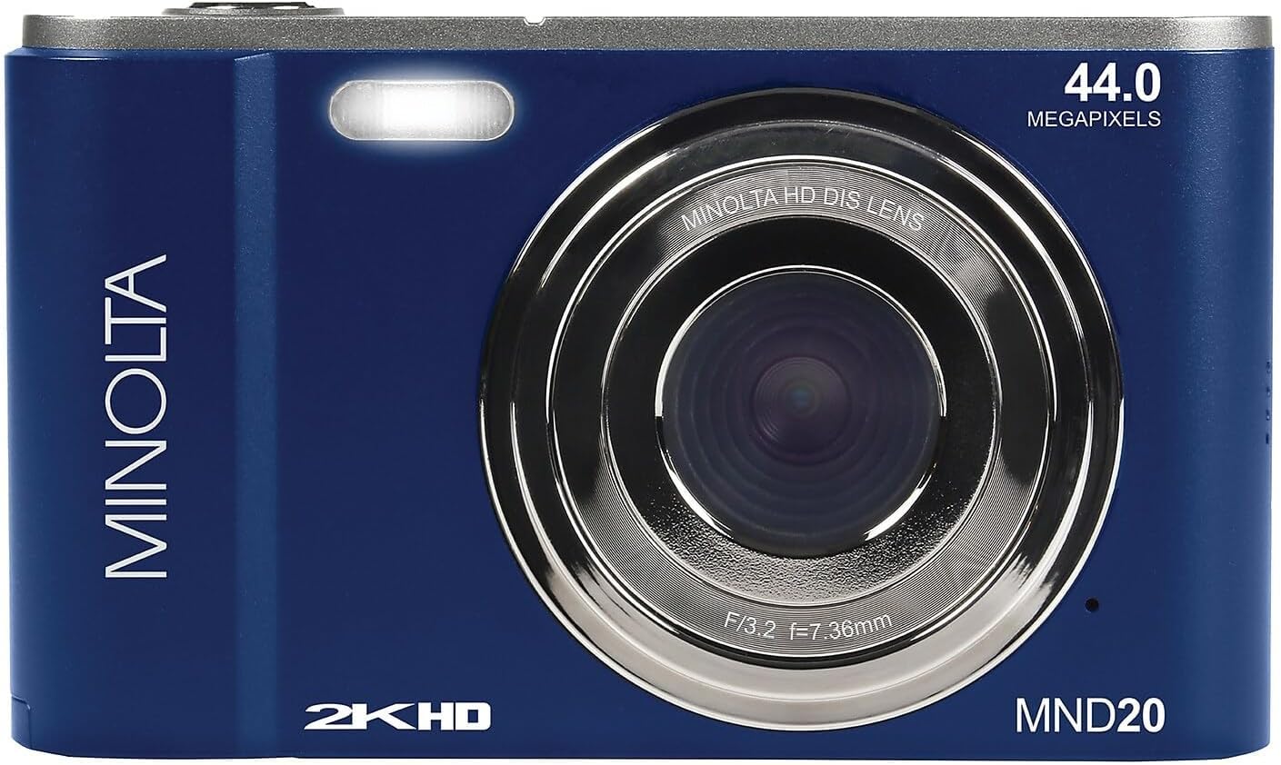 Amazon | Minolta MND20 44 MP / 2.7K クアッドHDデジタルカメラ
