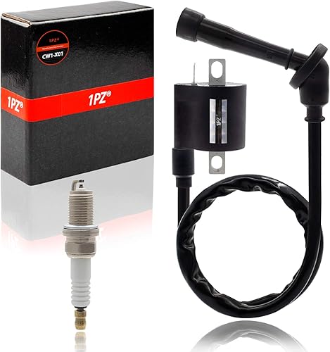 1PZ Repuesto de bujía de bobina de encendido CW1-X01 para Yamaha Raptor 660R Grizzly Rhino 660 YFM660 YXR660 2001 2002 2003 2004 2005 2006 2007 2008
