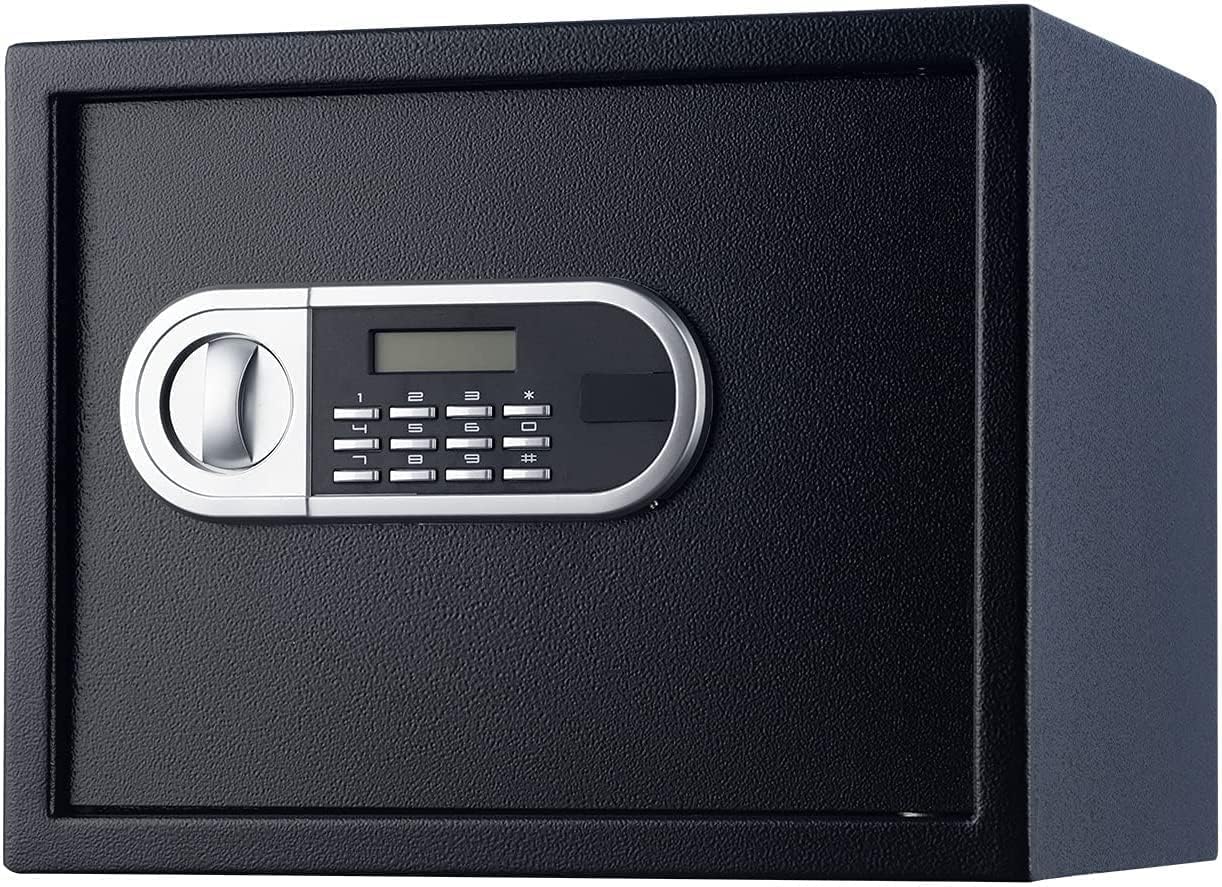 Steel Fire Water Safes Security Lock Electronic Digital Safe Money and it Box for Cash Jewelry Wall or Cabinet Anch Design