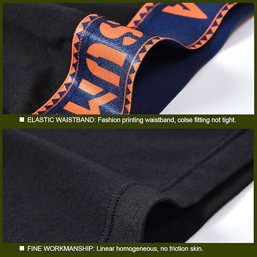 Miniatura 3 de Calzoncillos bóxer de viscosa de bambú que absorben la humedad para hombre, talla M, L, XL, 2XL, 3XL