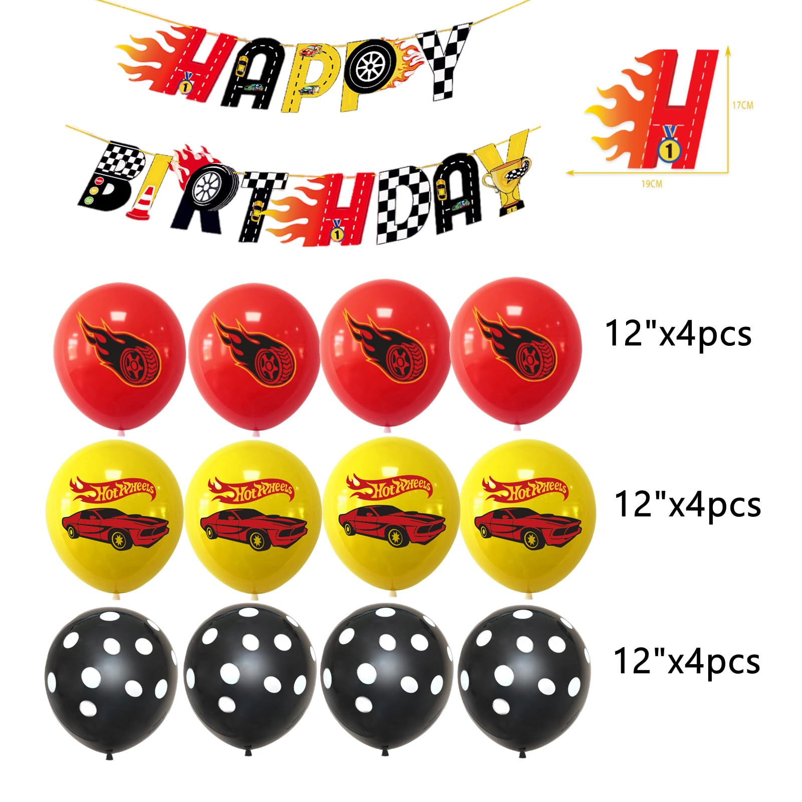 Car Backdrop Racing Birthday Decorations For Men Boys, Red/Blue Race Cars Fast Happy Birthday Background Banner Racing Theme Party Supplies For Indoor - View #12