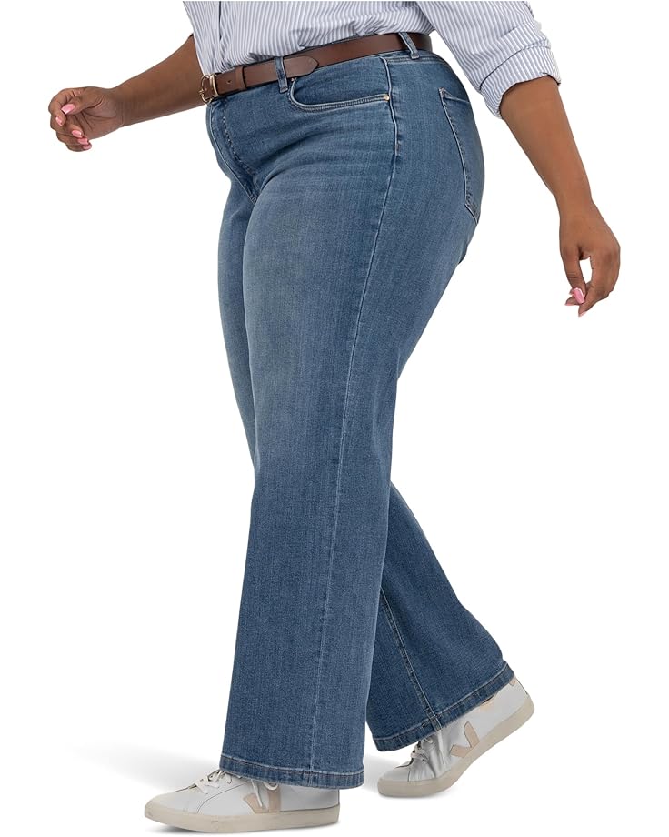 KUT from the Kloth Plus Jean High Rise Wide Leg Clean Hem - #2 of 4