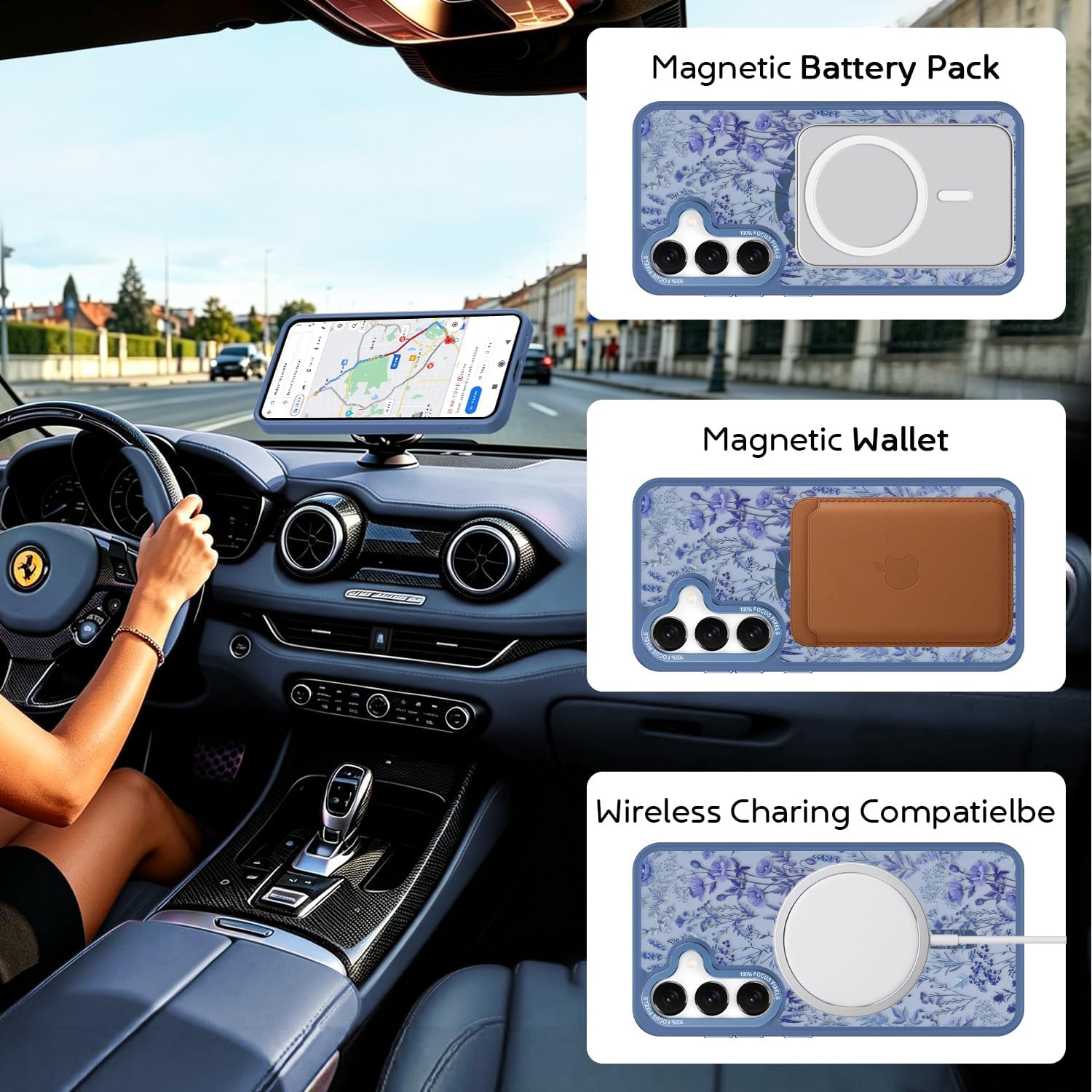 bicol Magnetic Matte Case for Samsung Galaxy S24/ Samsung Galaxy S25 image 3