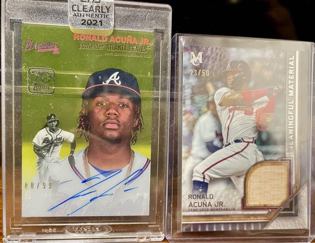 ブレーブス アクーニャJr 直筆サインフォト 2023 NL MVP 証明付 ブレーブス アクーニャJr 直筆サインフォト 2023 NL MVP 証明付 - メルカリ