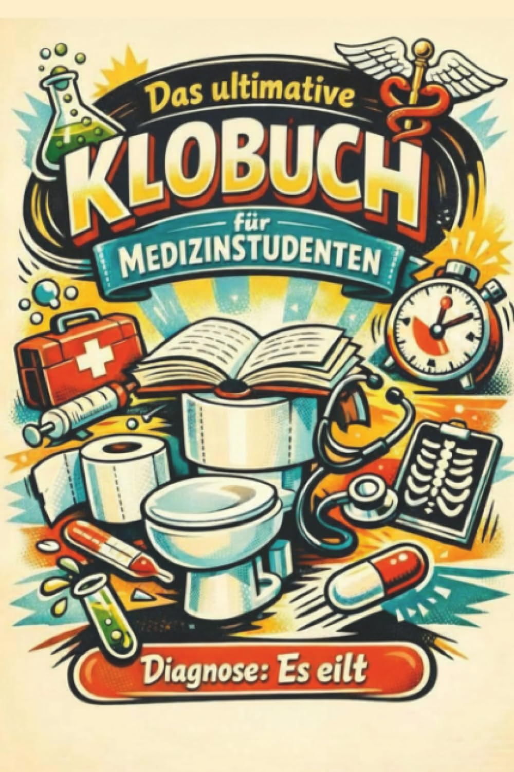 Das ultimative Klobuch für Medizinstudenten: Diagnose: Es eilt. Lustiges Geschenk mit Lifehacks, Fun Facts und Geschichten