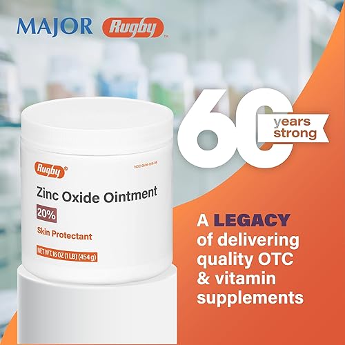 Miniatura 6 de RUGBY LABORATORIES Pomada con óxido de Zinc por Rugby 1 libra