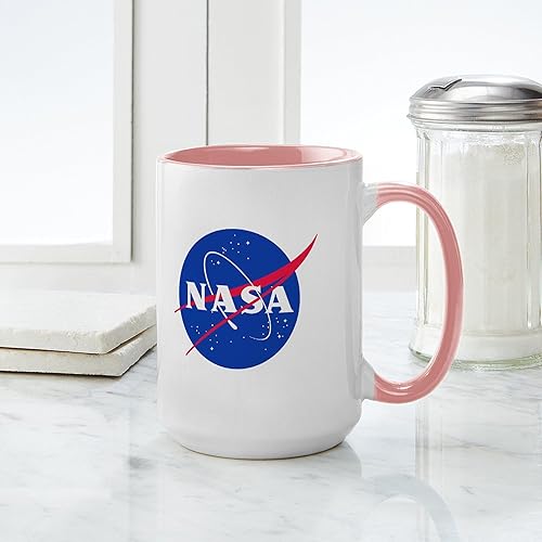 Miniatura 7 de CafePress NASA - Taza grande de cerámica para café, 15 oz (15.0 fl oz)