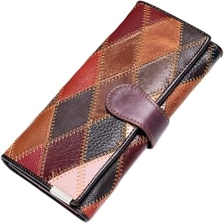 Small Genuine Leather Handbag for Women with Push Button and Zipper, Mode 4-d, M, Fashion