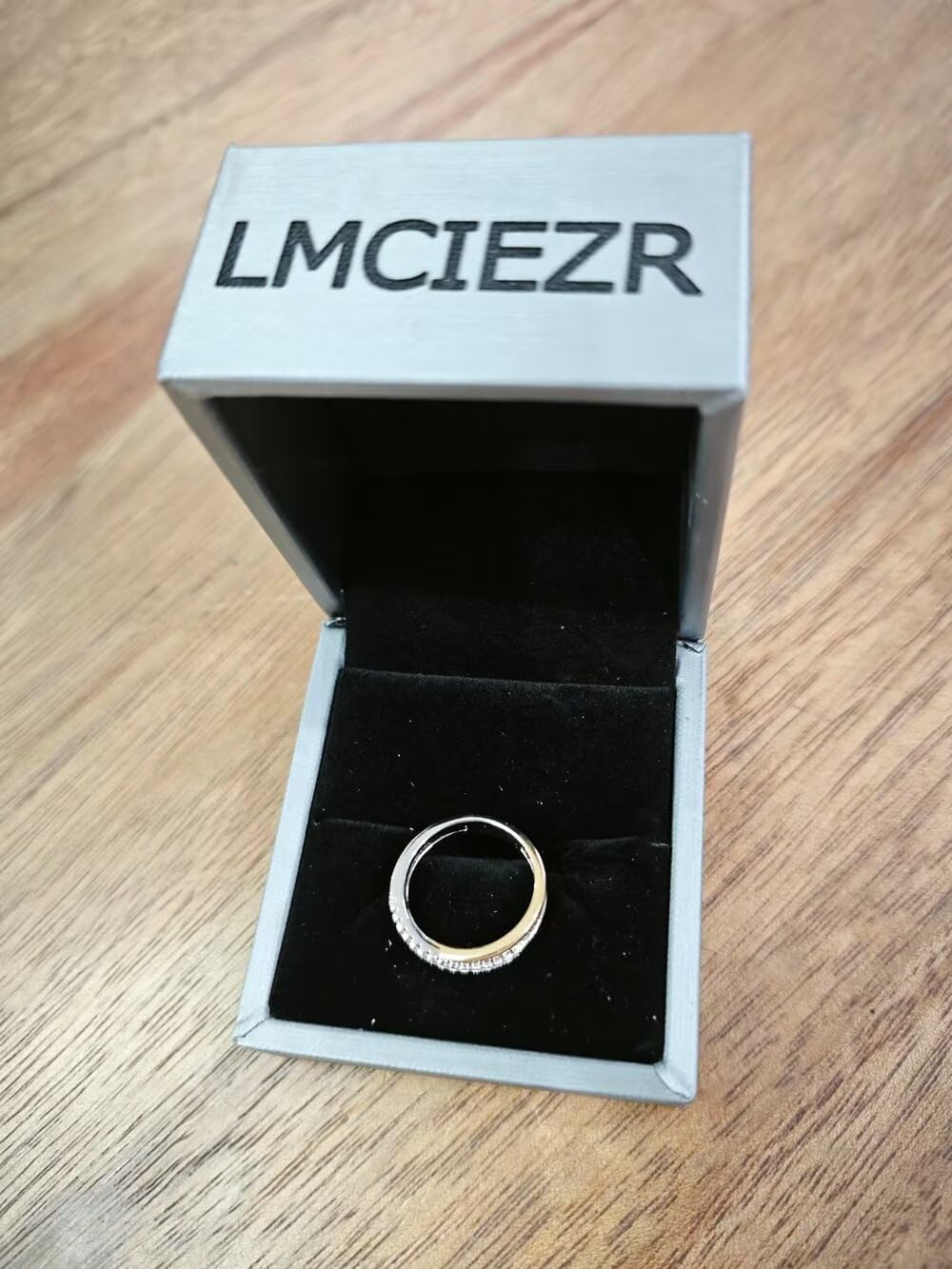 LMCIEZR 925 Sterling Silver Twisted Rose Gold Plated Ring for Women Cross Rings for Women Statement Rings Index Finger 2 Tone Punk 14K Gold Plated Ring Twine Intertwined Wide Band Costume Size 9 - Image 2