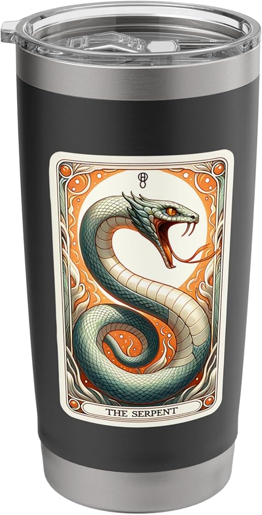 Mystical Serpent Snake Tarot Card Enchantment Divination