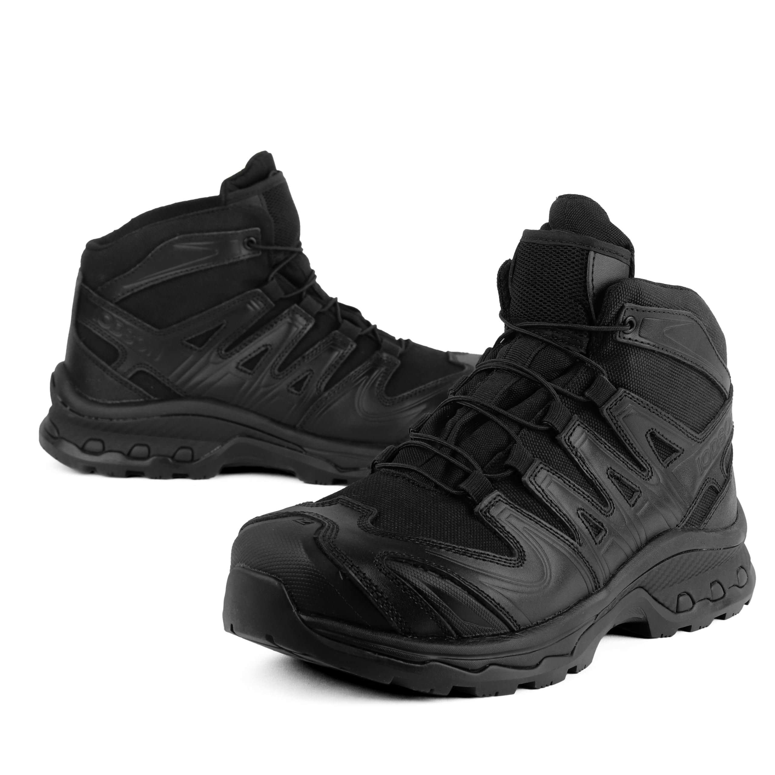 Botas de Senderismo Hombre Mid Zapatillas Trekking Botas Montaña Antideslizante Zapatos de Senderismo Hombre Resistente a los Pinchazos