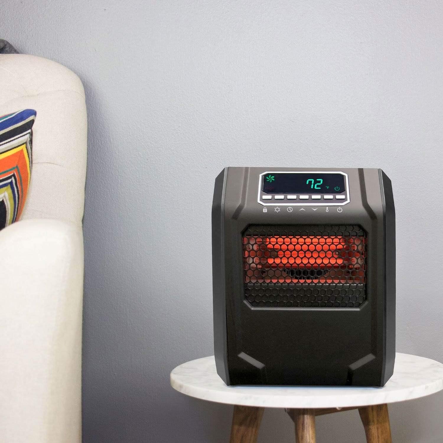 Lifesmart 4-Element Quartz Infrared Portable Electric Space Heater (3 Pack)