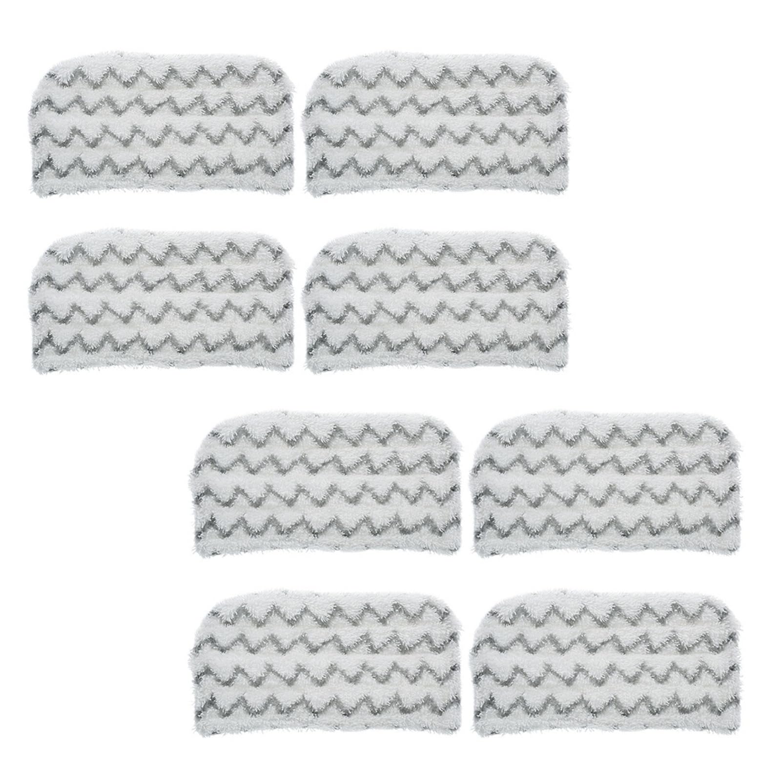 Cuscinetto Sostitutivo for Scopa A Vapore, Compatibile Con Shark Steam Mop Cuscinetto Detergente Morbido Lavabile Riutilizzabile In Microfibra Ad Assorbimento Forte(12pcs)