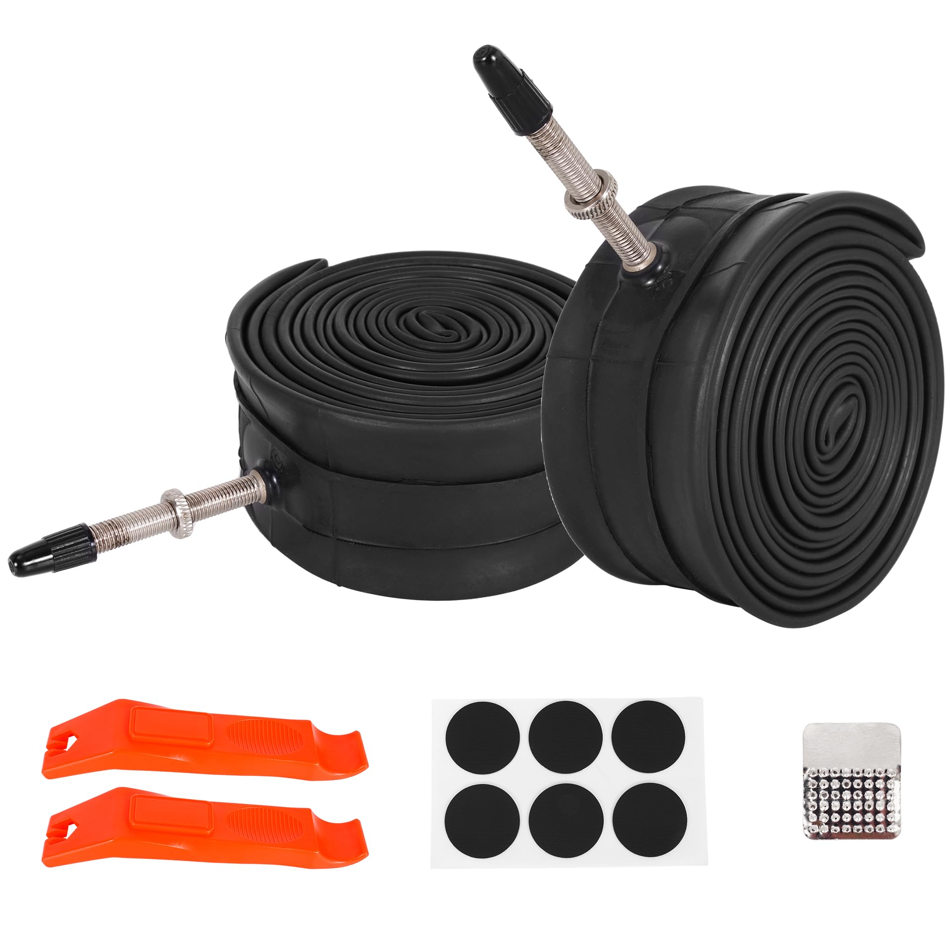 29 Inch Bike Tube FV48mm Presta Valve, 29'' Bike tire Tube for 29x1.75/1.95/2.10/2.125 Bike Tire Tubes, Butyl Rubber Inner Tube for Mountain and Trail