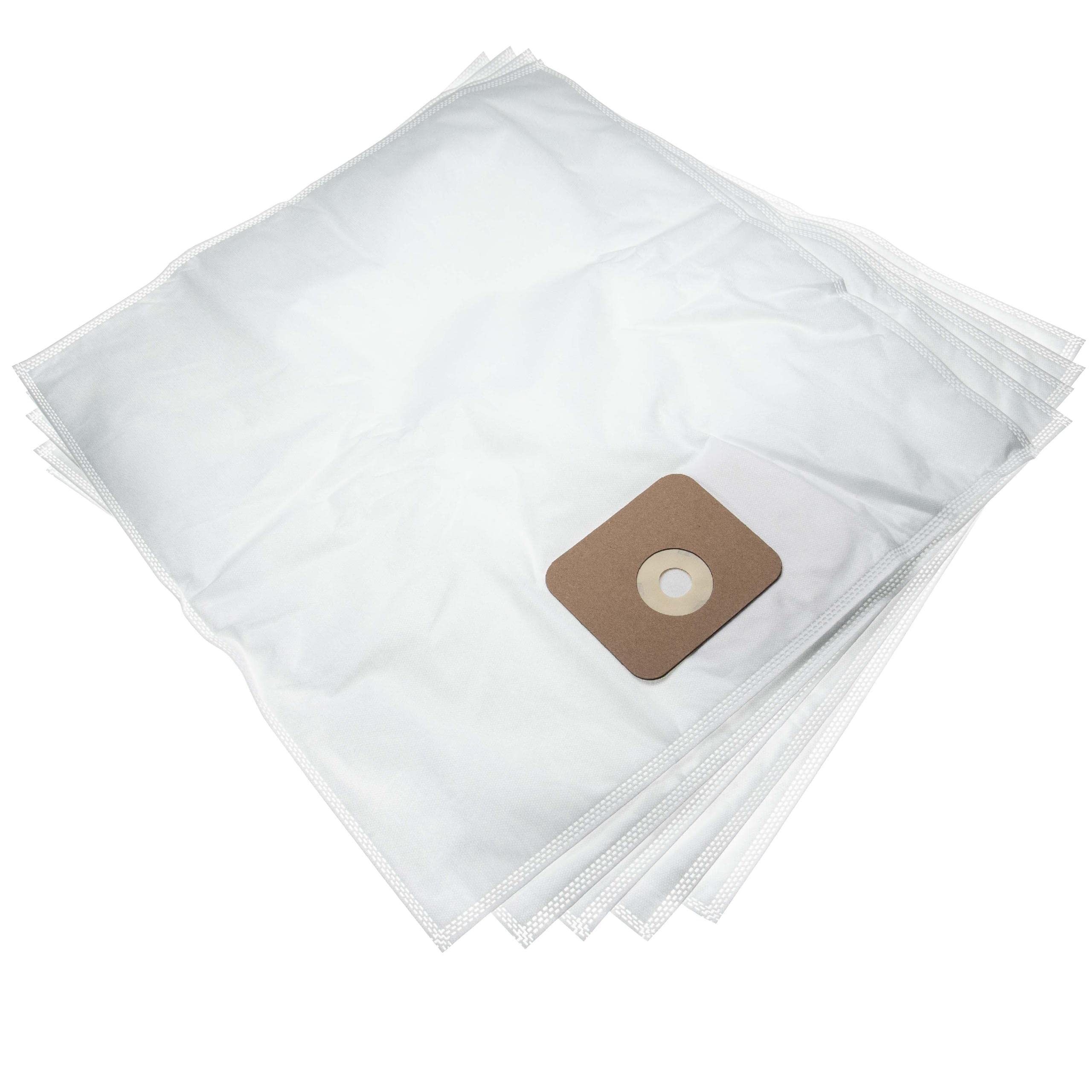 vhbw 5x sacs compatible avec Nilfisk Multi II 22, Multi II 22 Inox, Multi II 30 T aspirateur - microfibres non tissées, 54,15cm