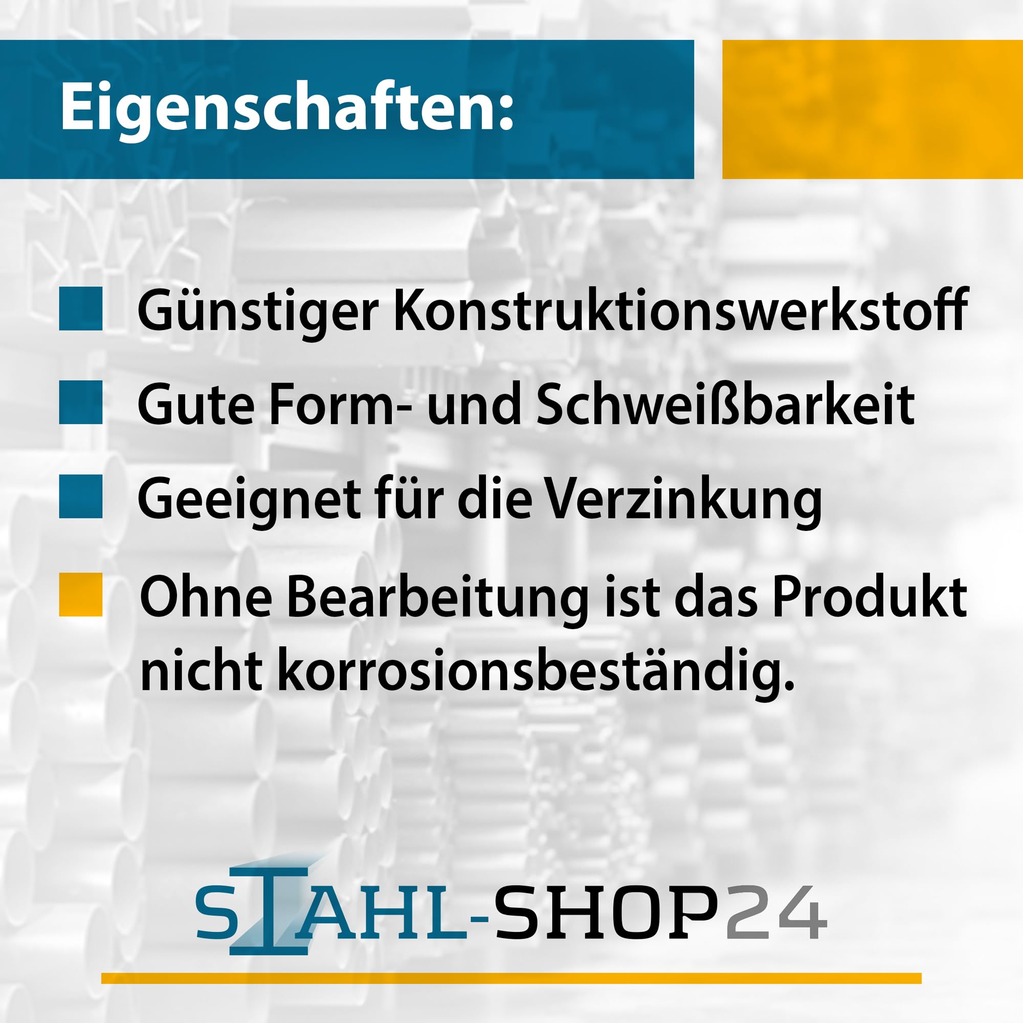 Stahl-Shop24-13x Baustahl Ø 8 mm 2000 mm - Gerippter Betonstahl nach DIN 488 - Moniereisen für Fundament & Estrich - Bewehrungsstahl für Bauprojekte - Verzinkbar & hochfeste Qualität