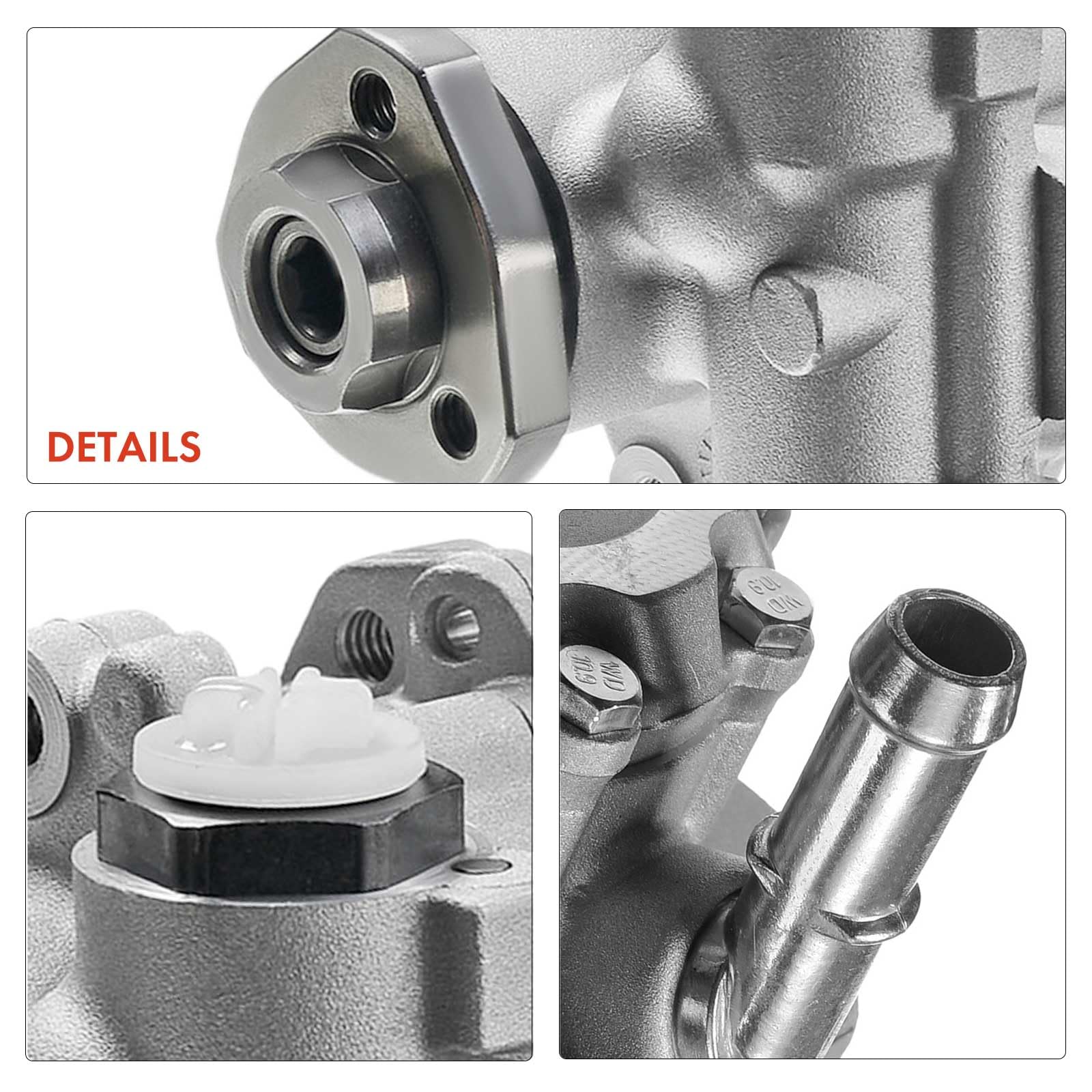 Frankberg Servopumpe Hydraulikpumpe Lenkung Kompatibel mit A3 8L1 1.6L 1.8L 1996-2003 Golf II 19E 1G1 1.0L-2.0L 1983-1992 Polo 6N1 6N2 1.4L-1.9L 1994-2001 Replace# 1J0422152G