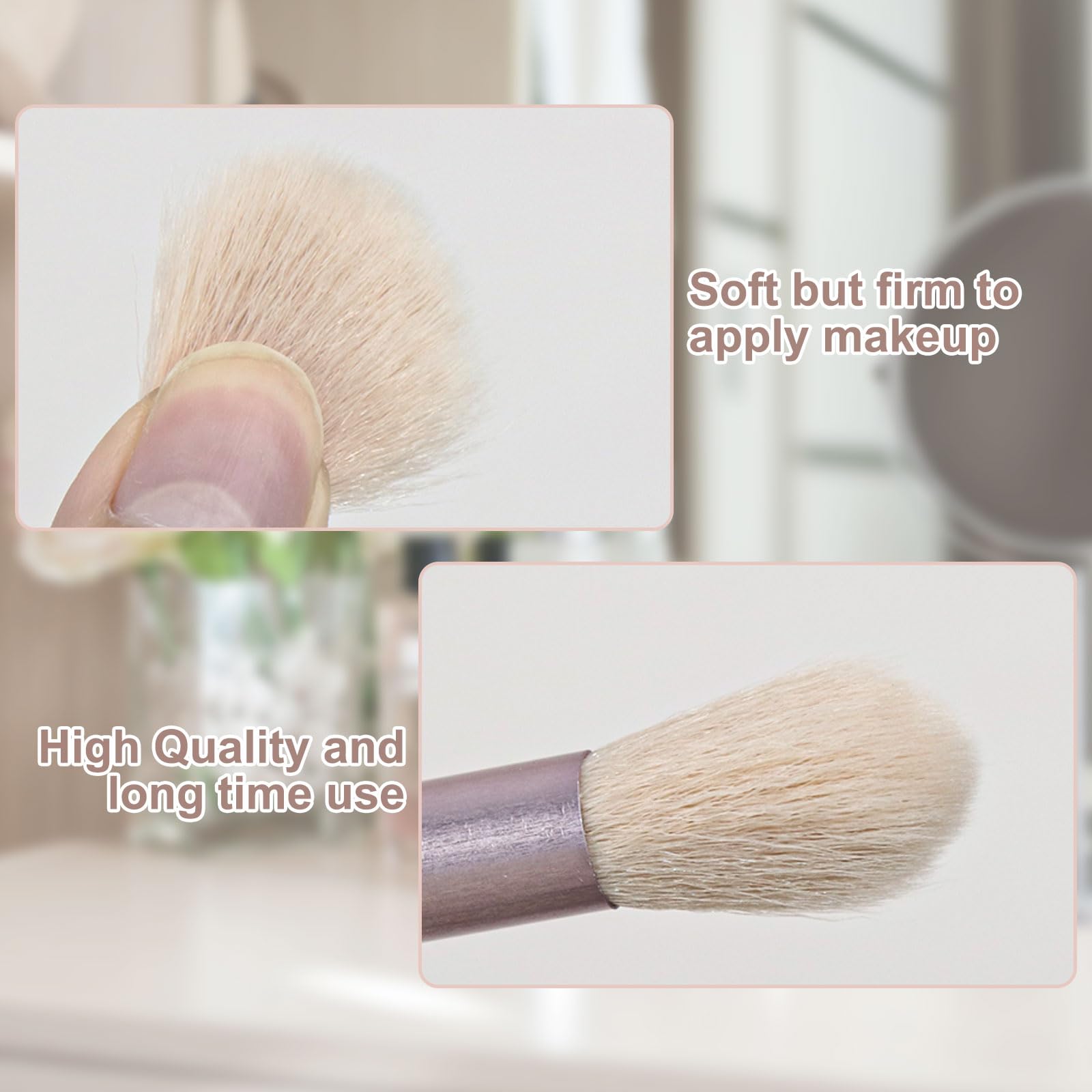 Juego de 15 brochas de maquillaje tamaño viaje, mini brochas de maquillaje facial, bolsa para maquillaje, recuerdos de fiesta, boda, despedida de soltera, regalo de dama de honor, regalo de despedida