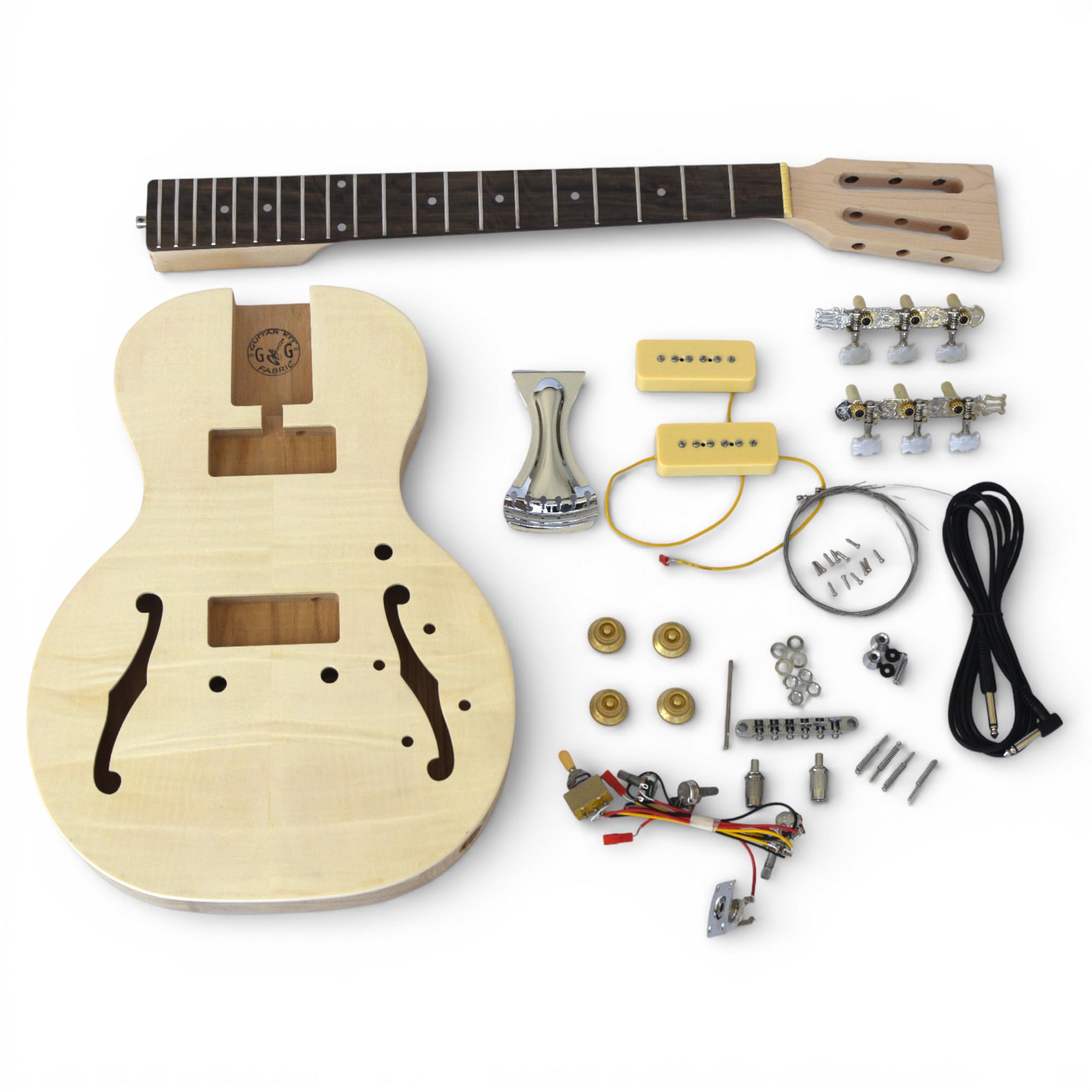 Kit Chitarra - Acoustic Electric Parlor, Flame Top