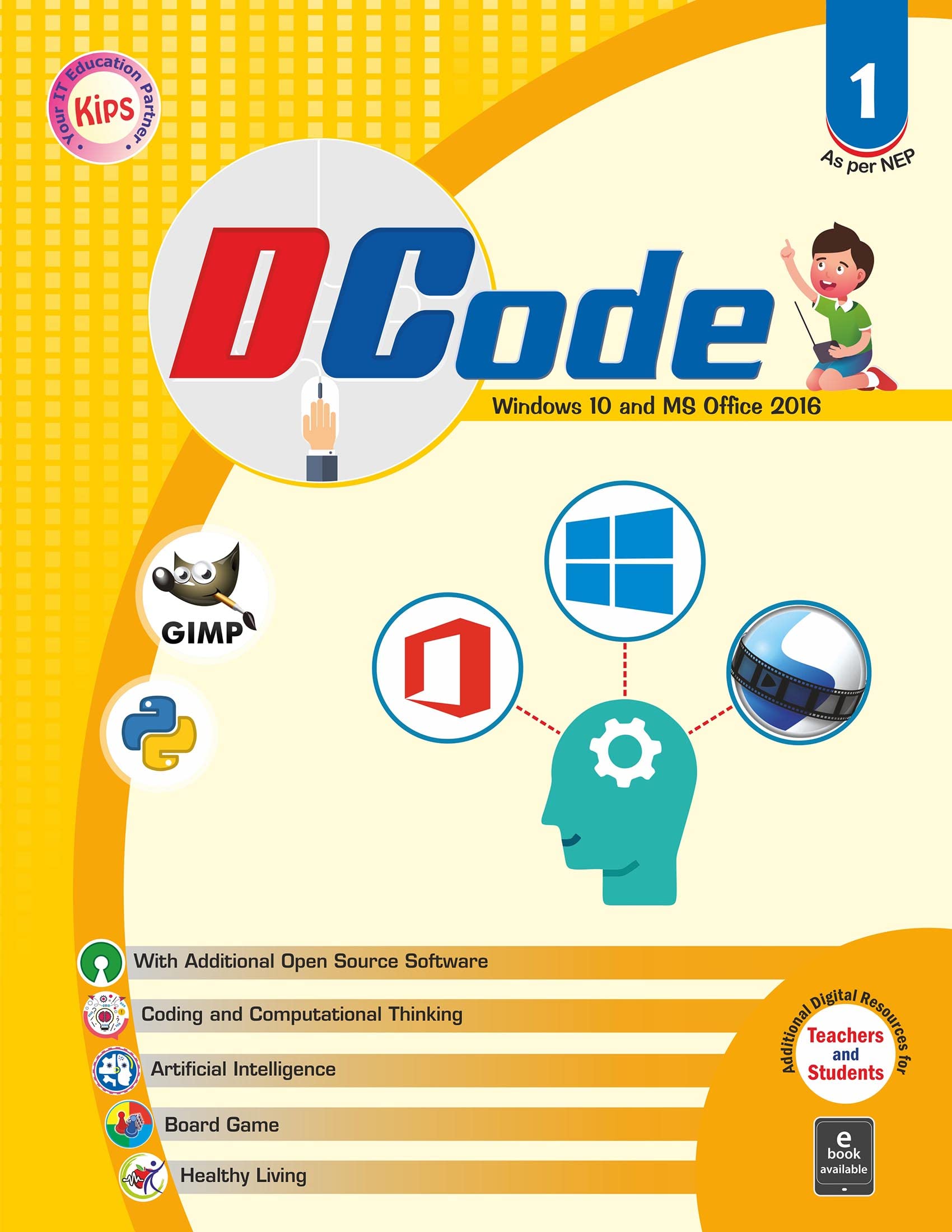 D Code windows 10 and MS Office 2016 for 1