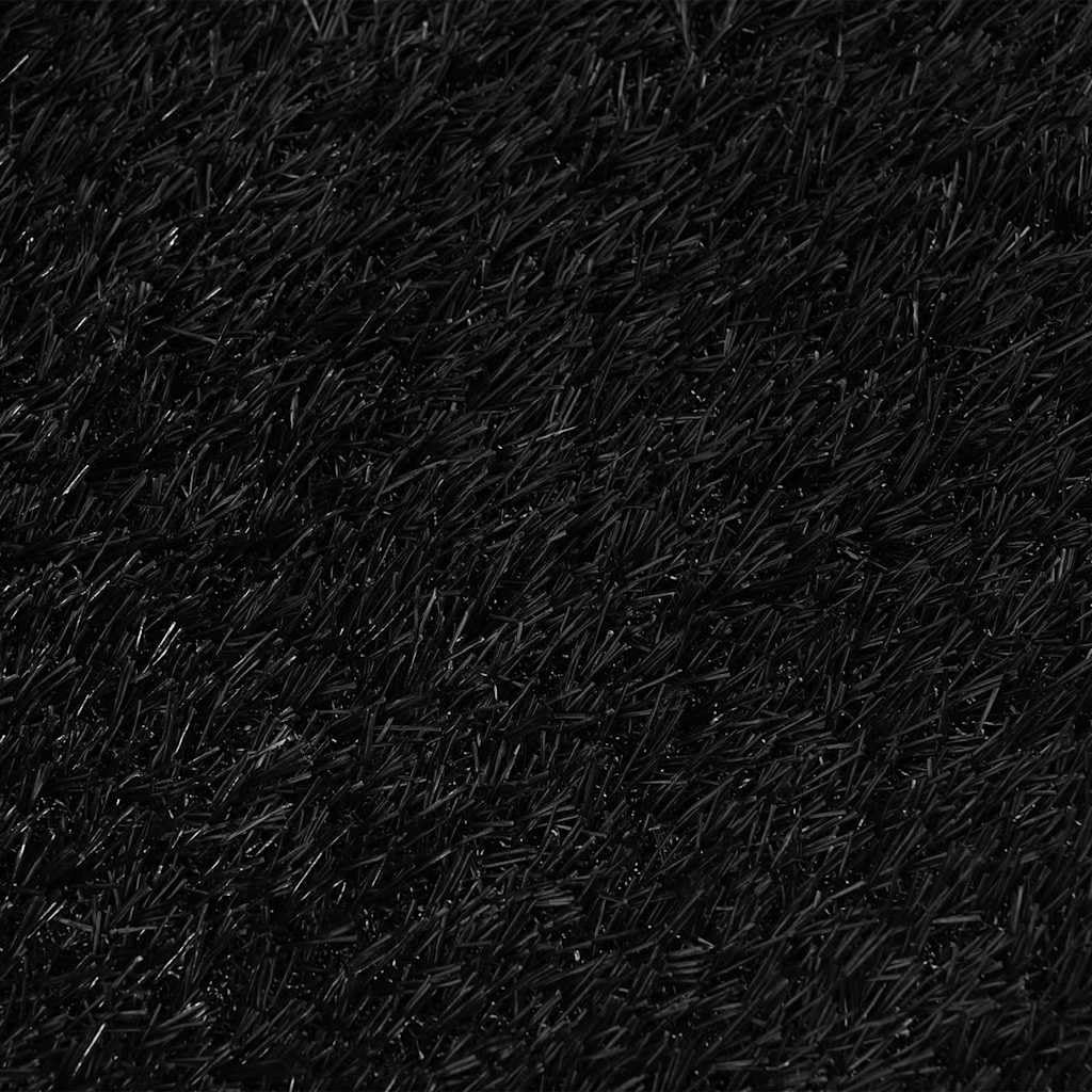 vidaXL Erba Artificiale Nero 500 x 100 x 3 cm Polipropilene, Soluzioni per Erba Sintetica, Alternativa Bassa Manutenzione, Prato Eco-Friendly per Esterni e Giardini
