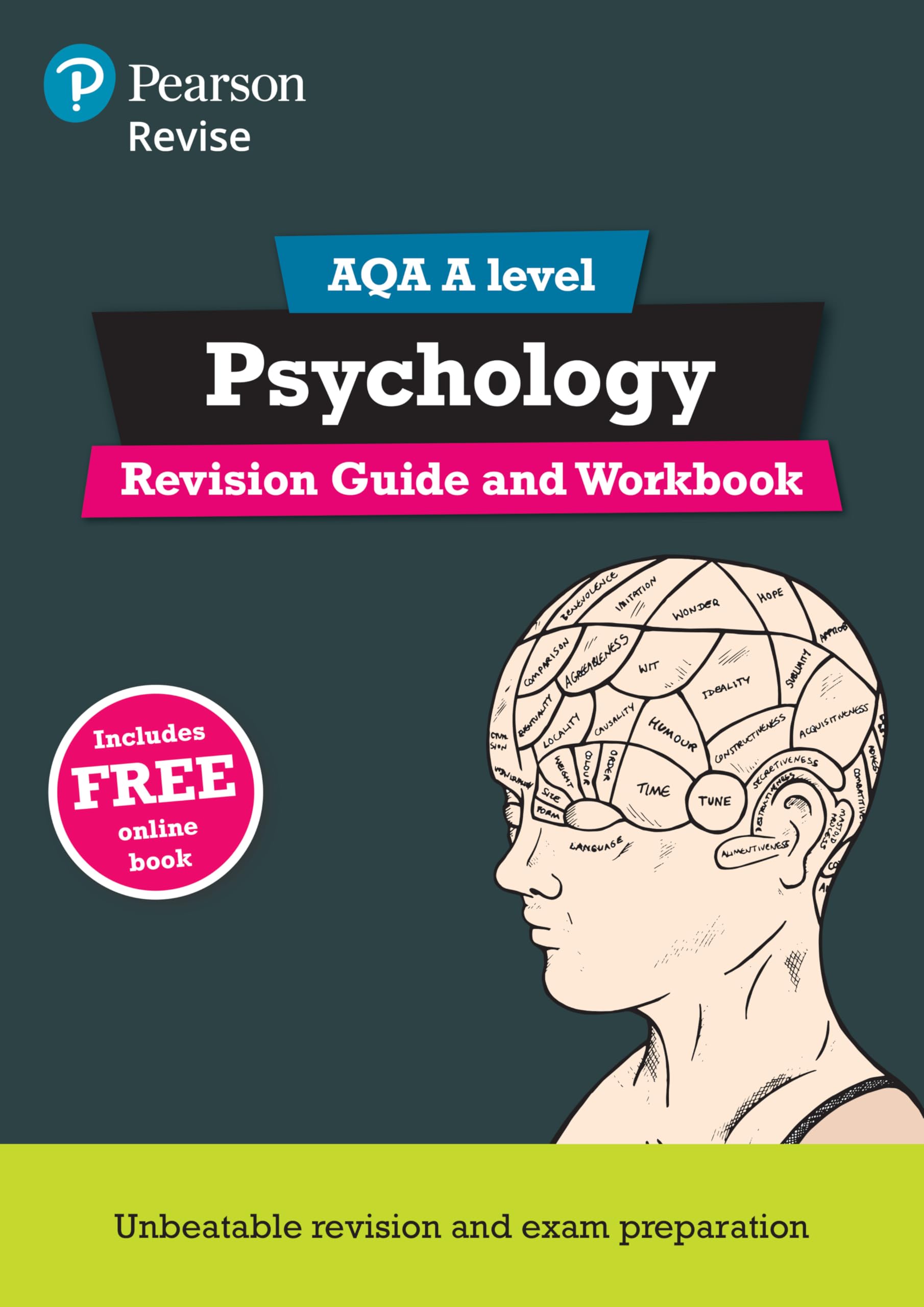 Pearson REVISE AQA AS Level Psychology Revision Guide and Wor... - 9781292139272