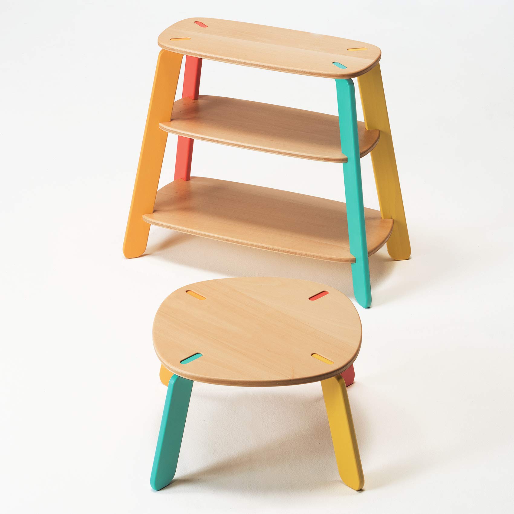 Amazon.co.jp: いさみや(Isamiya) 子ども用テーブル 木地色 45x45x25cm