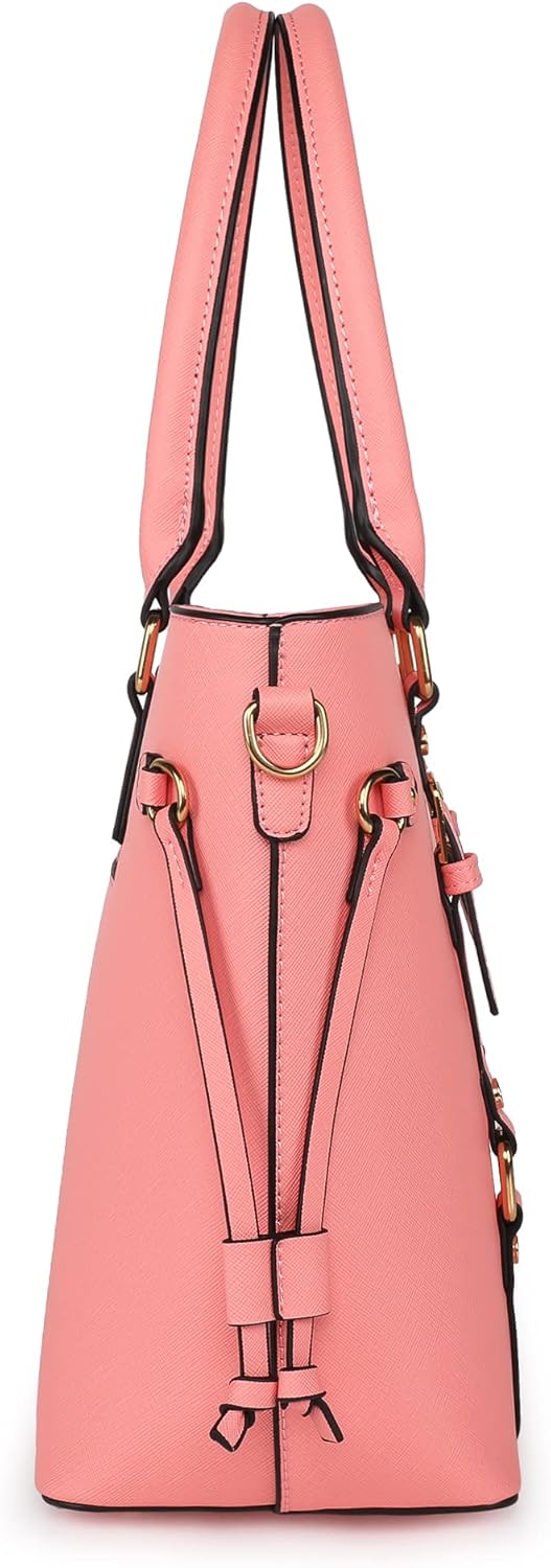 Montana West 3PCS Purses for Women Tote Bag and Wallet Set Shoulder Satchel Handbags - Image 4