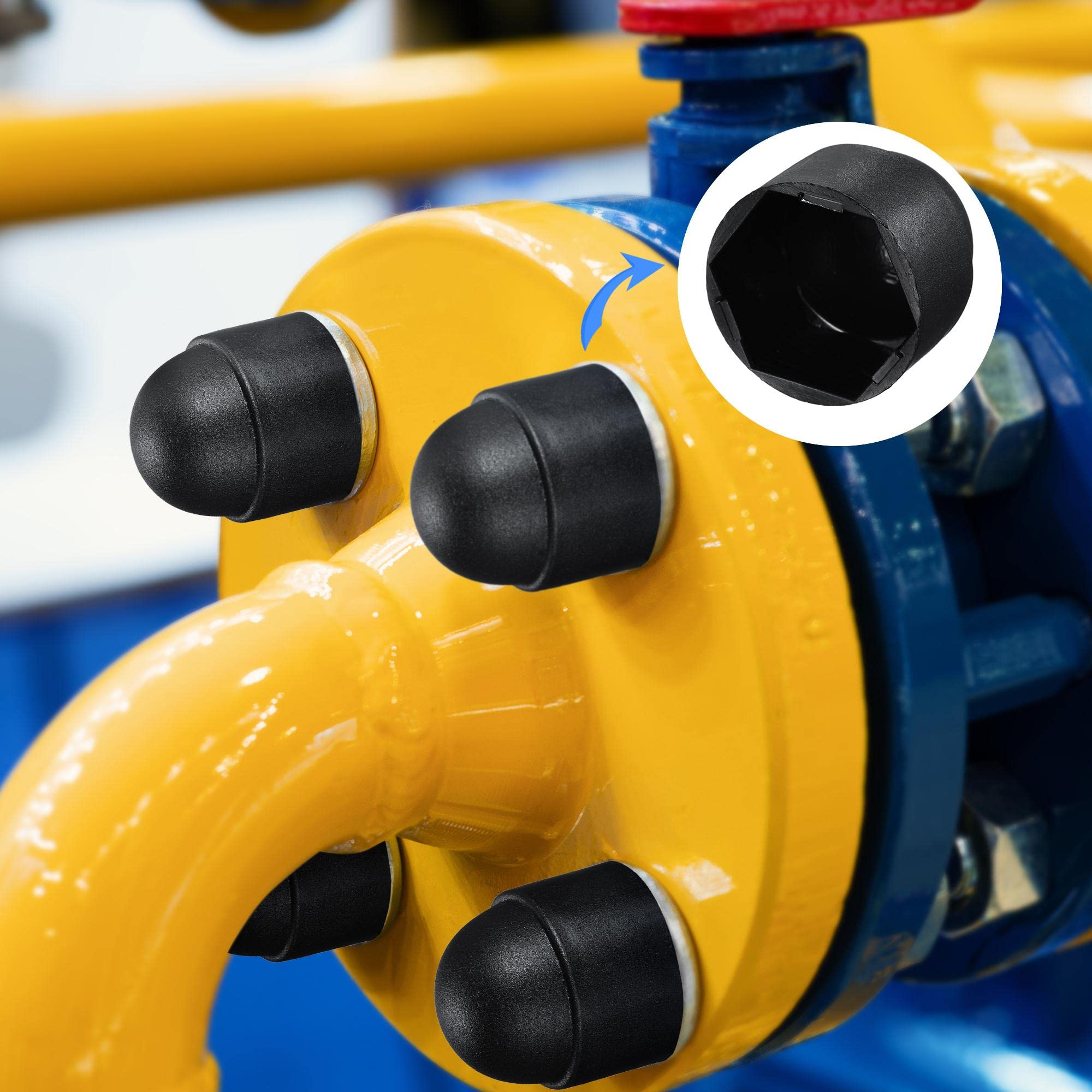 Cache-écrous En Plastique (polyéthylène) En Forme De Dôme, Bouchon De