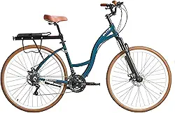 Kit Bicicleta BLITZ Aro 29 Comodo Urbana Full SH 21v Freio á Disco + Bagageiro e Cadeado