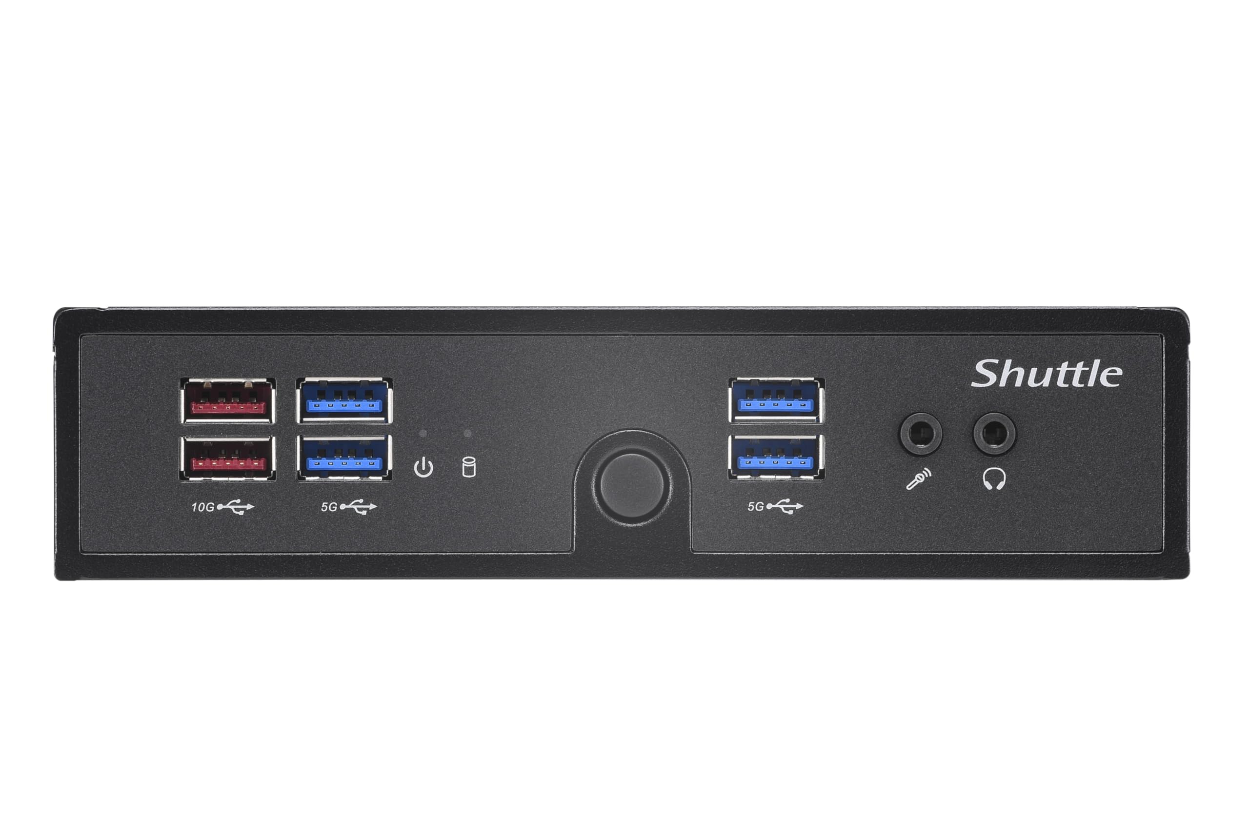 Shuttle XPC slim Barebone DS50U, Intel Celeron 7305, 2x LAN (1x 2.5Gbit,1x 1Gbit), 1xCOM,1xHDMI,1xDP, 1x VGA, fanless,