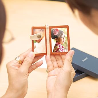 Amazon Co Jp 携帯用 本革ミニフォトフレーム フォトアルバム 2面 フラミンゴピンク Joggo ホーム キッチン Amazon Co Jp 携帯用 本革ミニフォトフレーム フォトアルバム 2面 フラミンゴピンク Joggo ホーム キッチン