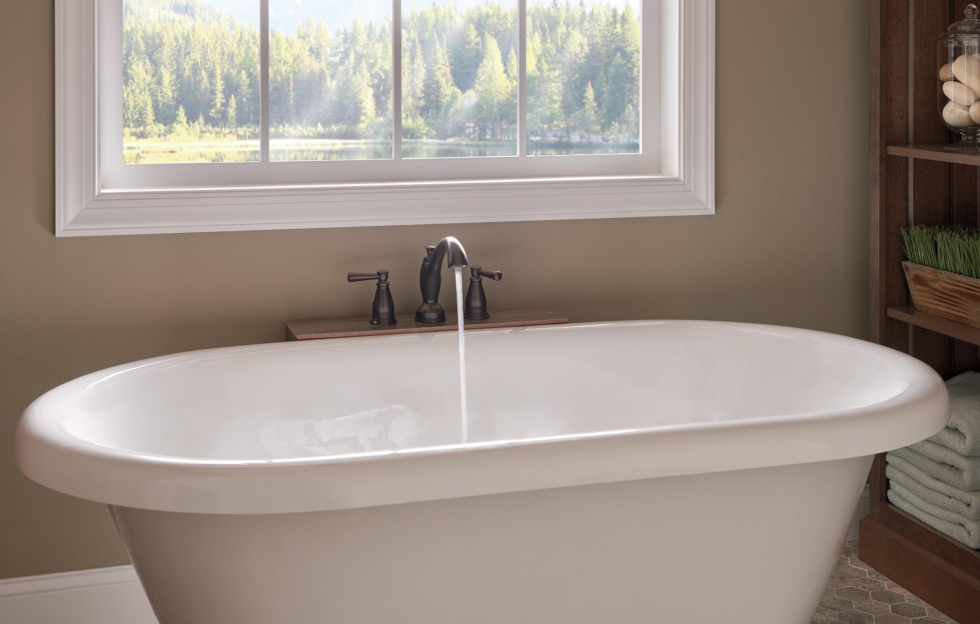 Delta Faucet Linden Traditional Roman Tub Faucet - T2793-RB