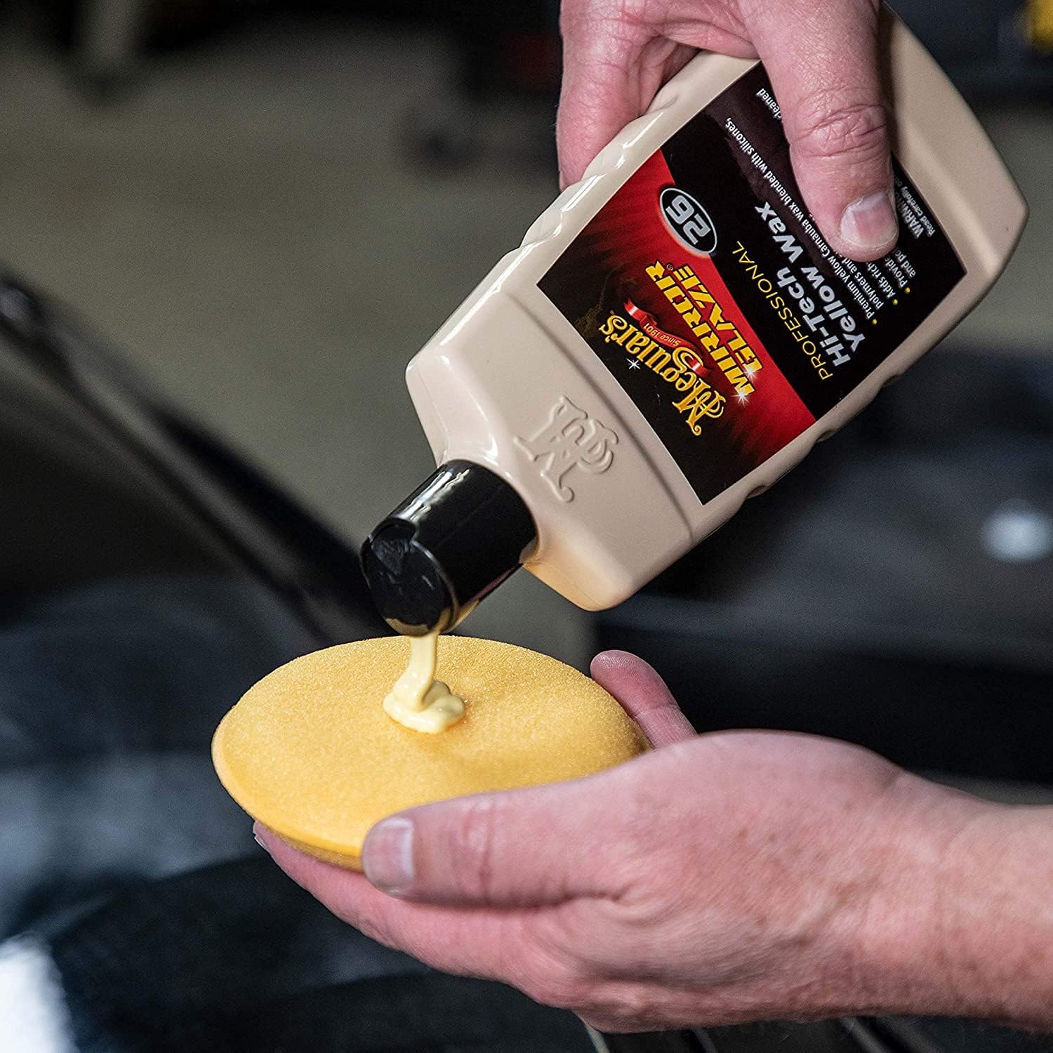 Meguiar'S Hi- Tech Yellow Wax (No. 26) Mirror Glaze 16 Fl. Oz. Yellow