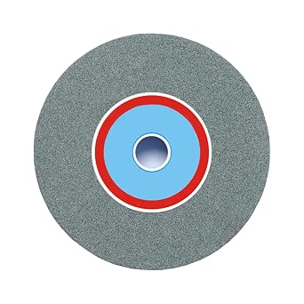 Grinding Wheel Green Silicon Carbide for Grinding and Sharpening Quenched Steel High Carbon Steel and Other Hard Tools,Outer Diameter 250mm Hole Diameter 32mm Thickness 25mm,60grit
