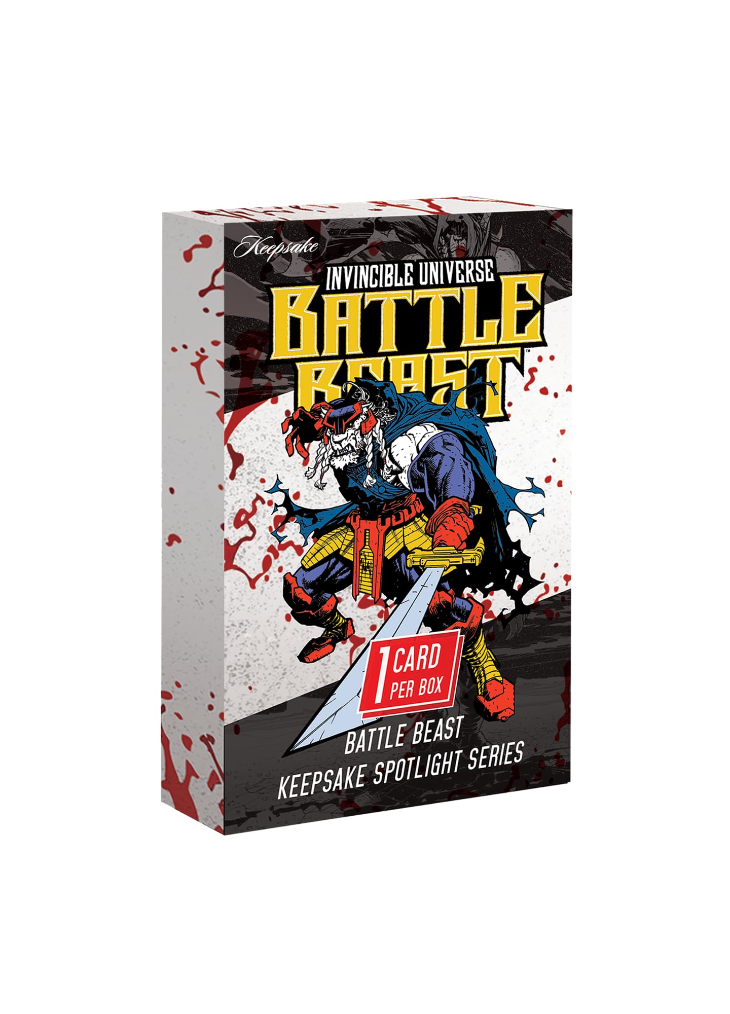 Battle Beast Keepsake Spotlight Series - Carta scambiabile - 1 carta in prima edizione numerata a 50 o meno, Chase SignaGraph, SignaPatch, inserti 3D, firme di taglio 1/1, universo