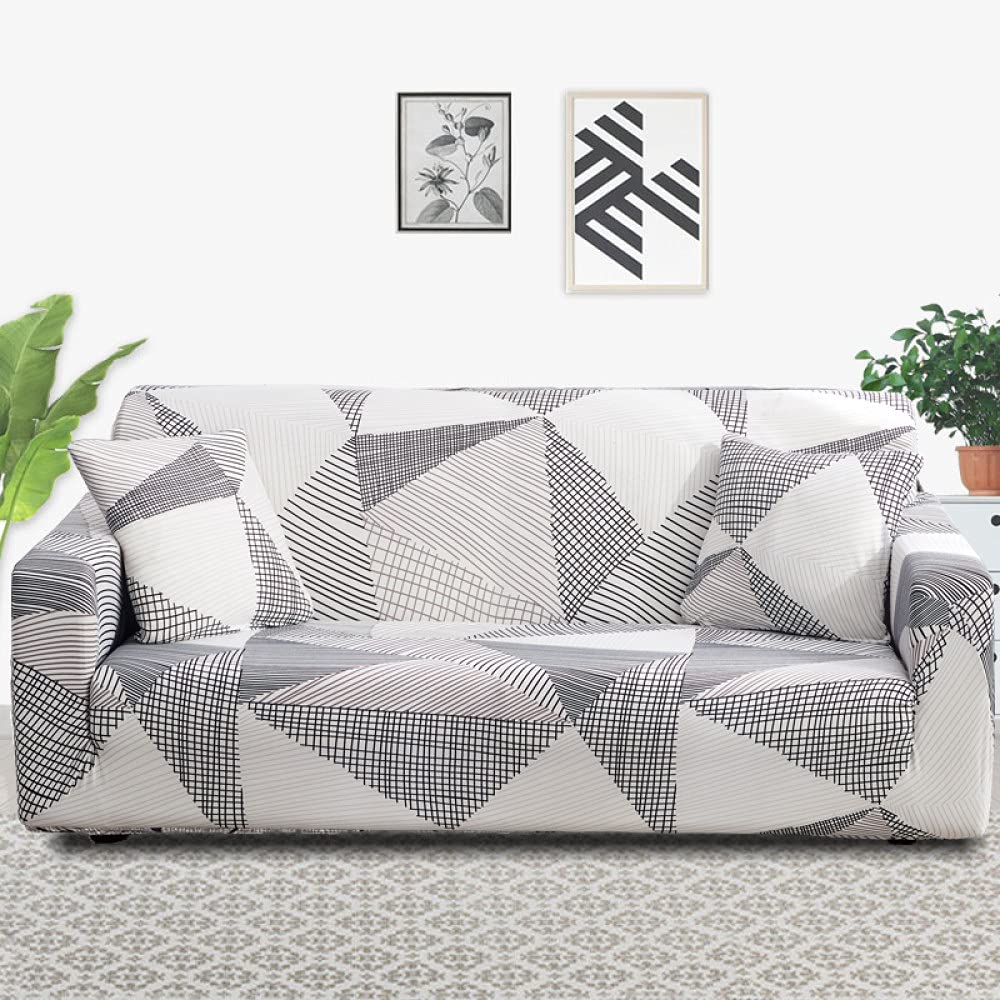 Housse de canapé extensible universelle pour masquer les imperfections de fauteuil