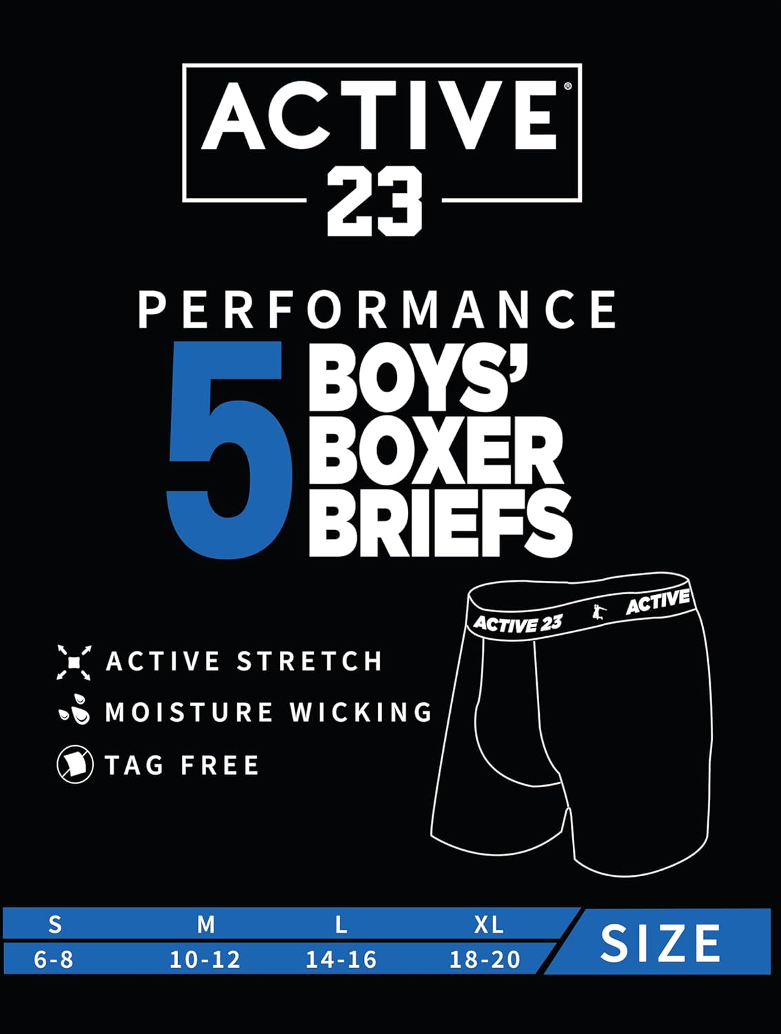 Boys Boxer Briefs - Pack of 4, 5 or 6 - Comfortable and Durable Underwear - Image 7