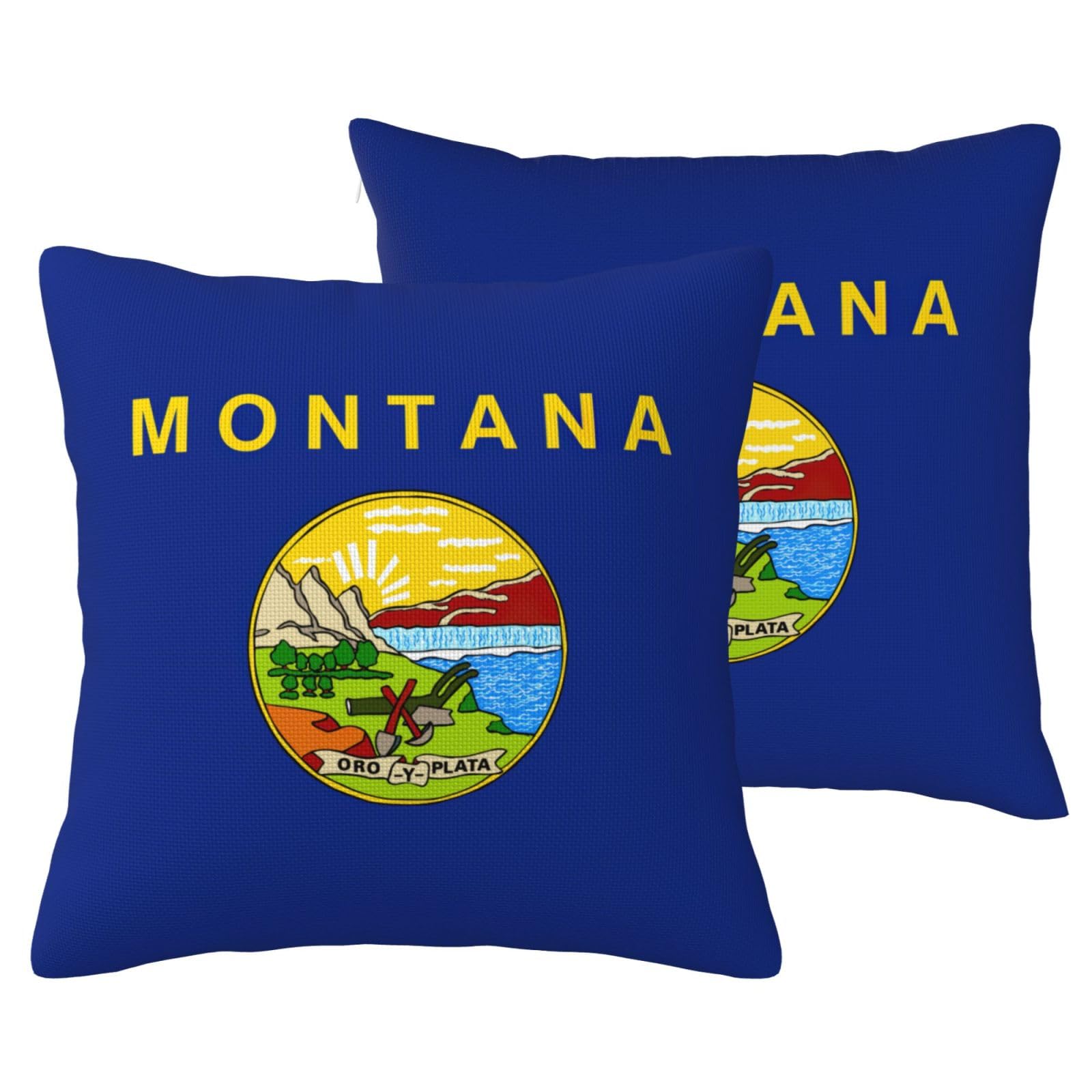 Housse de coussin Montana en lin pour canapé et lit chaleureux