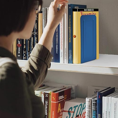 Miniatura 8 de acrimet Jumbo Premium sujetalibros 9" (Pack de Deep Blue Color) (1par)